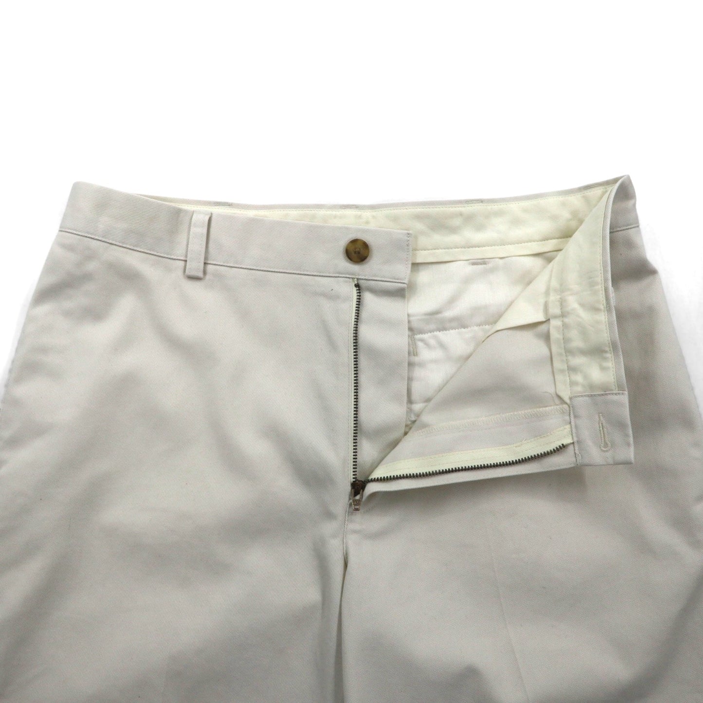 L.L.Bean クラシックフィット ダブル エル チノ ショーツパンツ L ベージュ コットン 267793