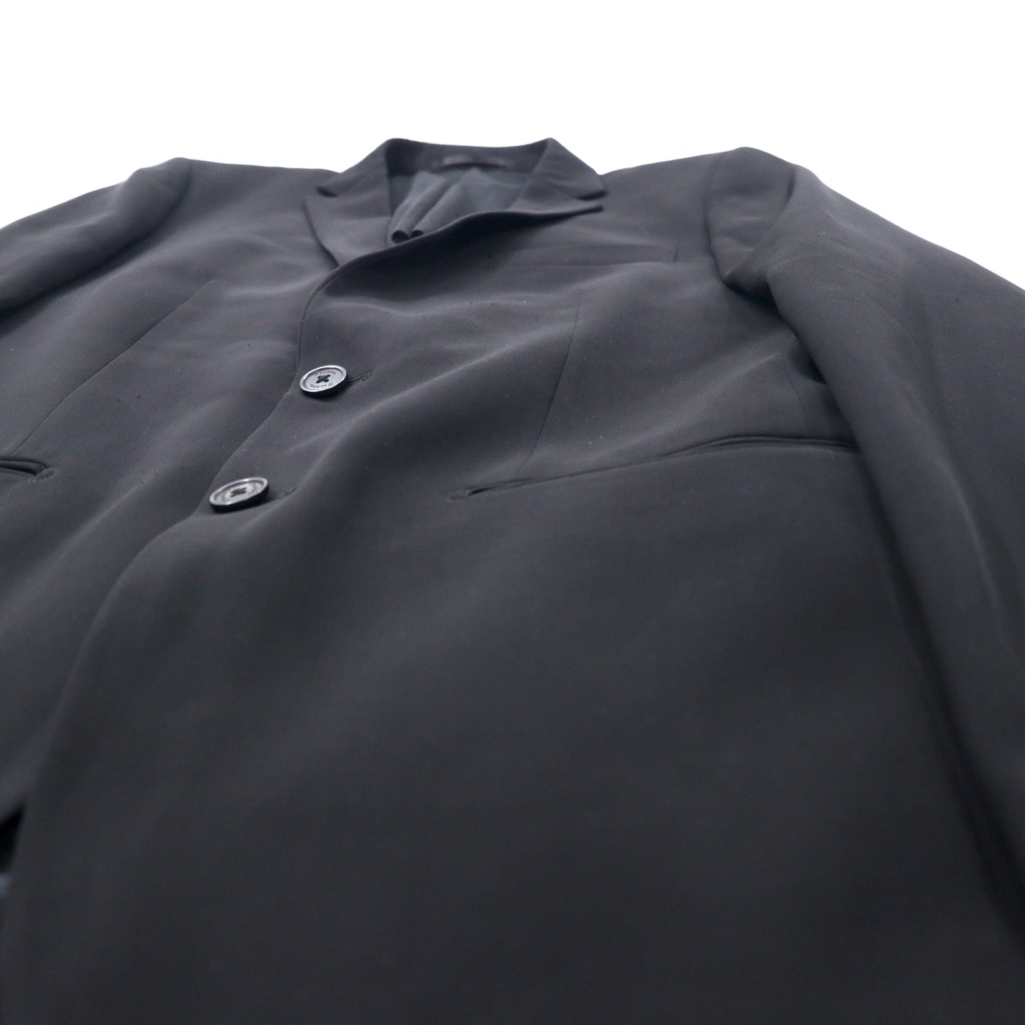 nano universe × Pearson 2B スーツ セットアップ 46 ブラック ポリエステル ストレッチ Cycling Suit