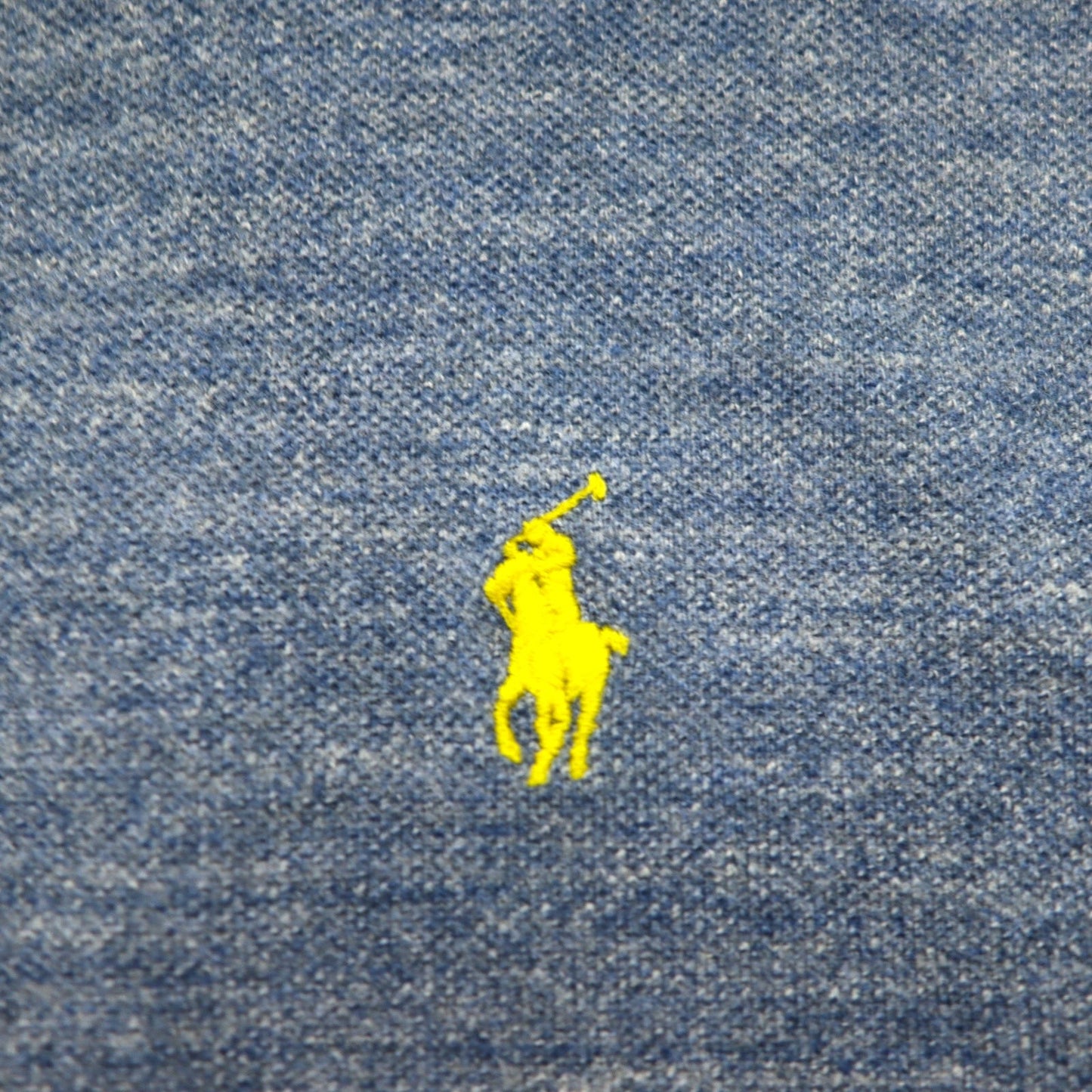 POLO RALPH LAUREN ポロシャツ M ネイビー コットン 鹿の子 スモールポニー刺繍