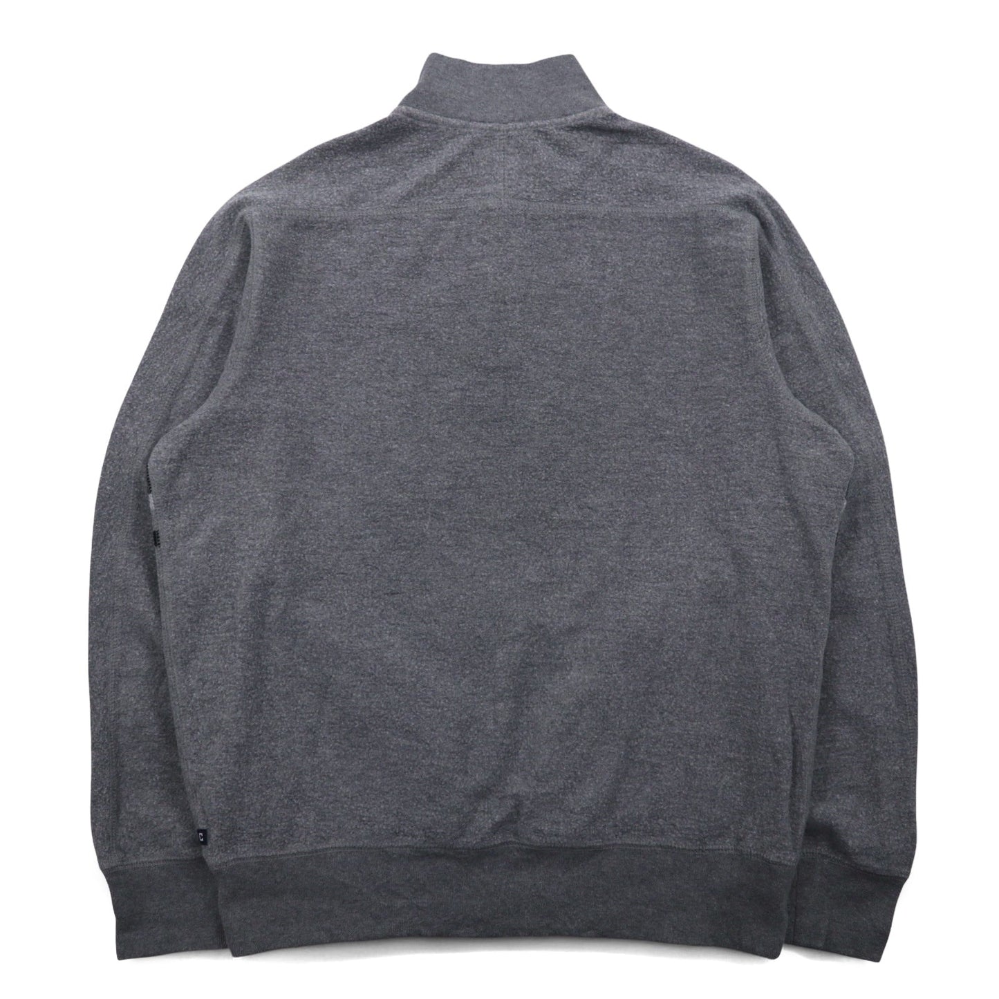 CHAPS ハーフボタン スウェット M グレー コットン サイドポケット