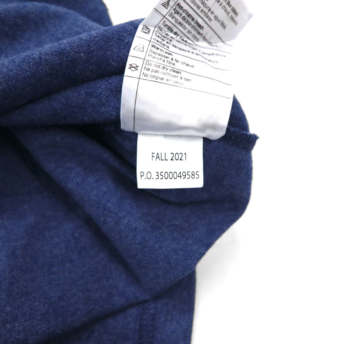 carhartt ルーズフィット ポケット Tシャツ 2XL LOOSE FIT ネイビー コットン