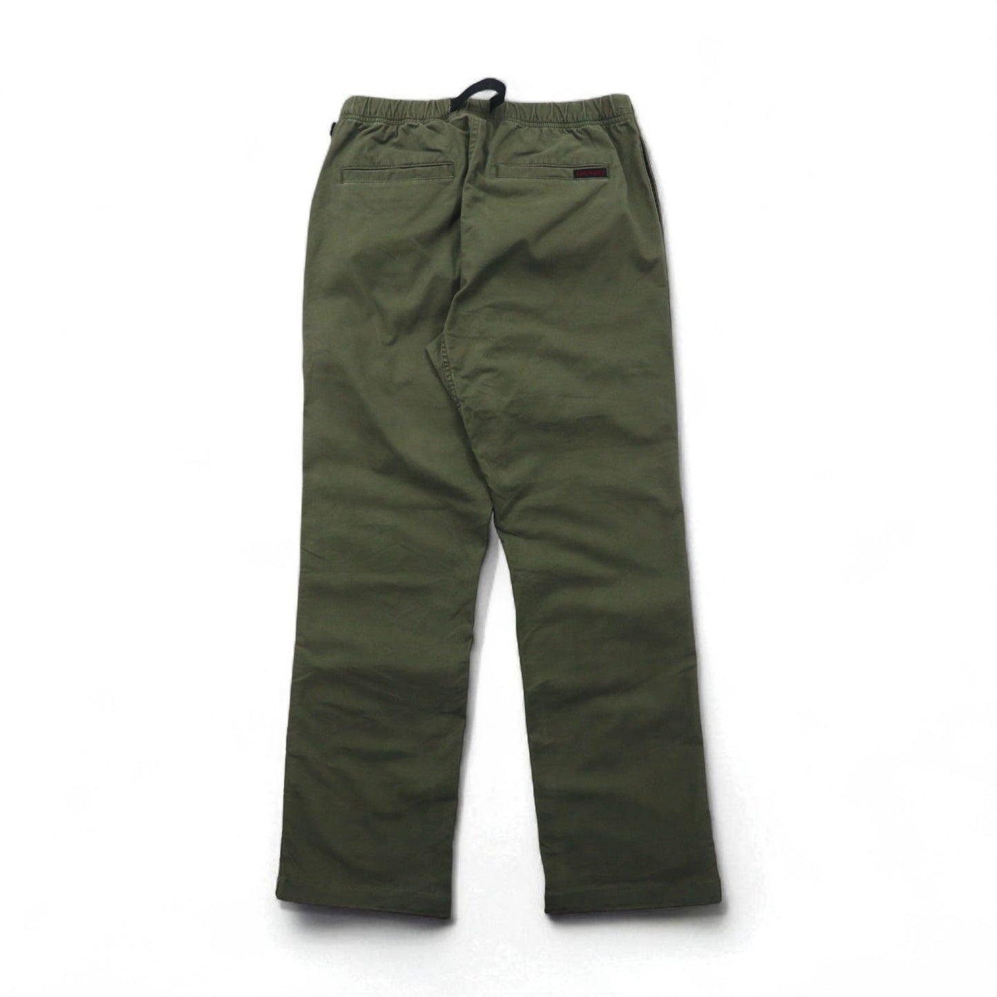 GRAMICCI ニュー ナローパンツ ジャストカット M カーキ コットン NEW NARROW PANTS JUST CUT 8817-FDJ