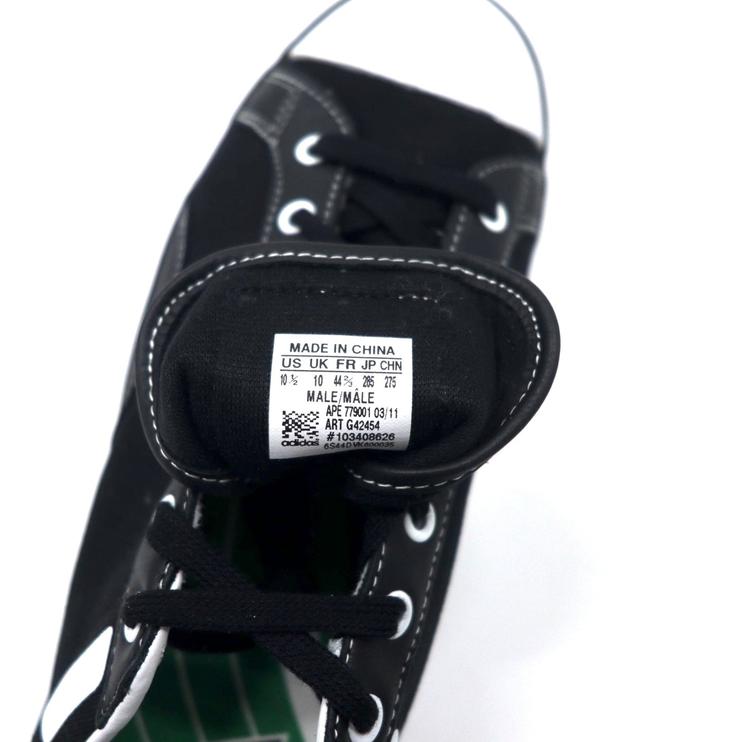 adidas × NEXUS Ⅶ ロッドレーバー スニーカー 28.5cm ブラック ROD LAVER G42454 未使用品