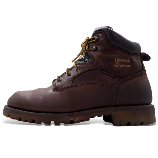CHIPPEWA トレッキングブーツ 28.5cm ブラウン レザー CHIP-A-TEX 防水 Vibramソール 72250