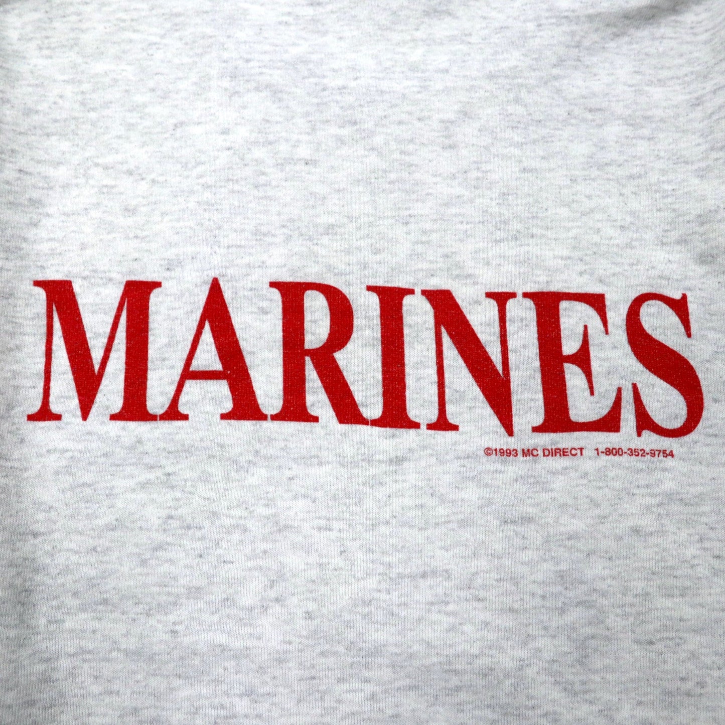 USA製 Lee 90年代 US MARINE CORPS プリントスウェット XL グレー コットン ミリタリー アメリカ海兵隊