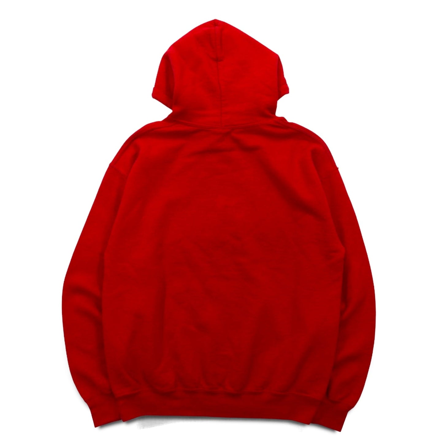 GILDAN プルオーバー パーカー M レッド コットン 裏起毛 EAST PATRIOTS OLDHAM