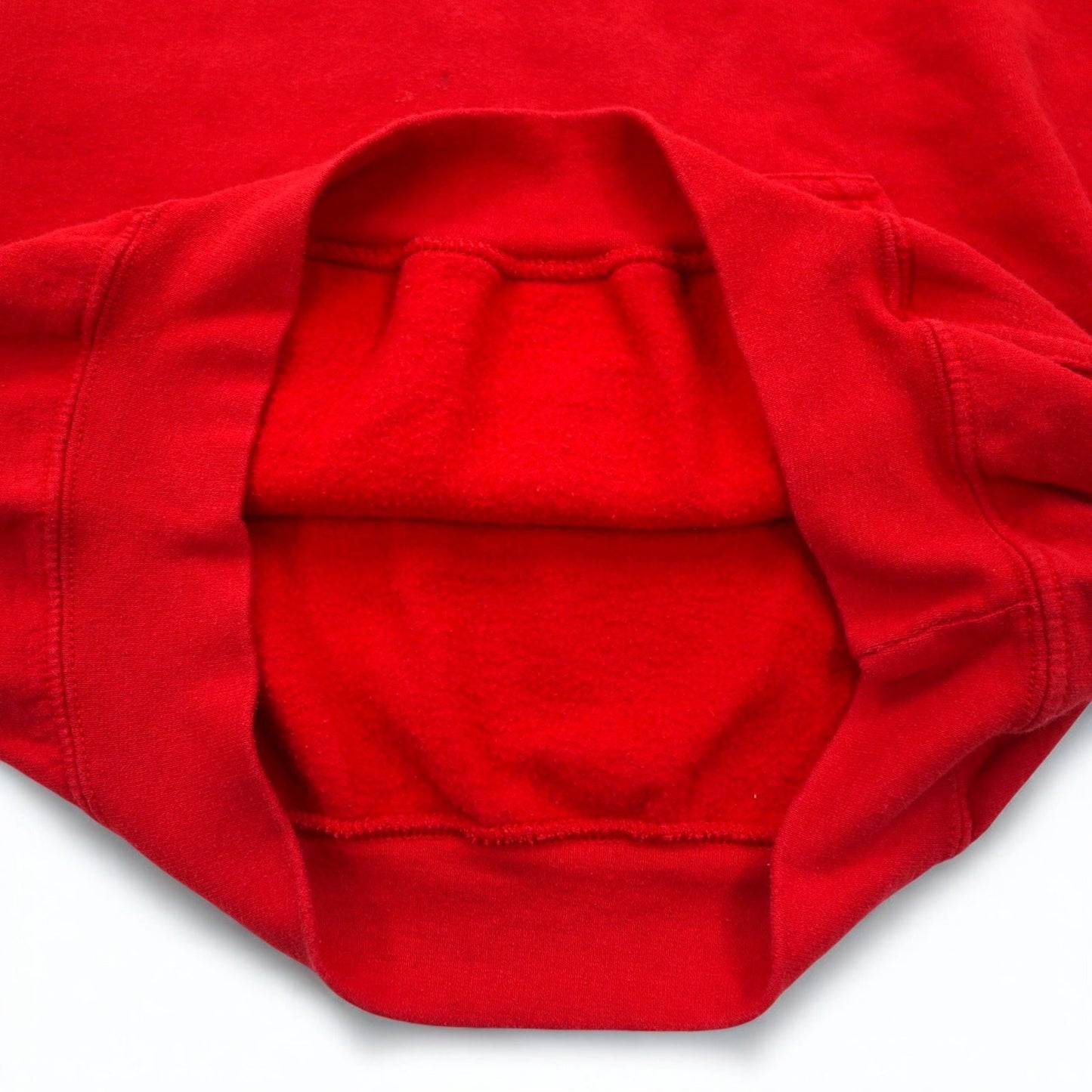 GILDAN プルオーバー パーカー M レッド コットン 裏起毛 EAST PATRIOTS OLDHAM