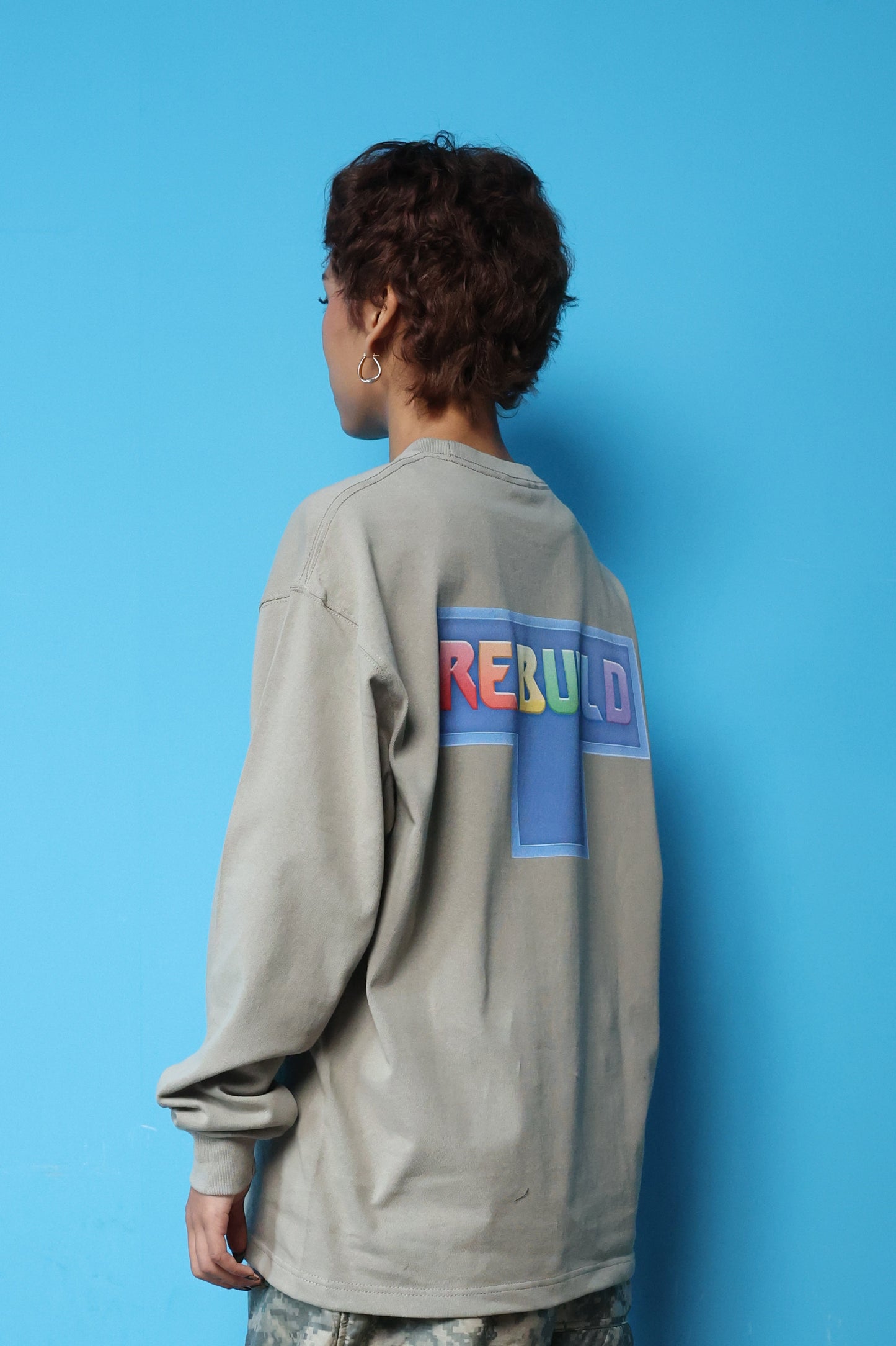 REBUILD L/S TEE(BEIGE)
