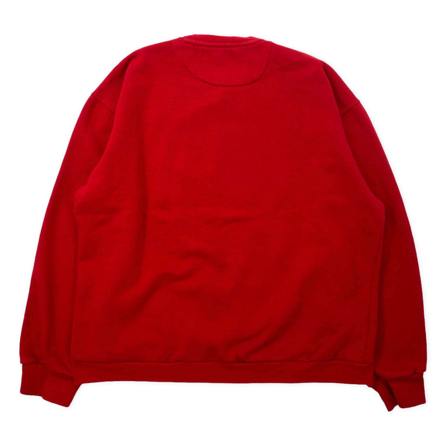 CHAPS RALPH LAUREN 90年代 ロゴプリント スウェット XL レッド コットン 裏起毛 ビッグサイズ