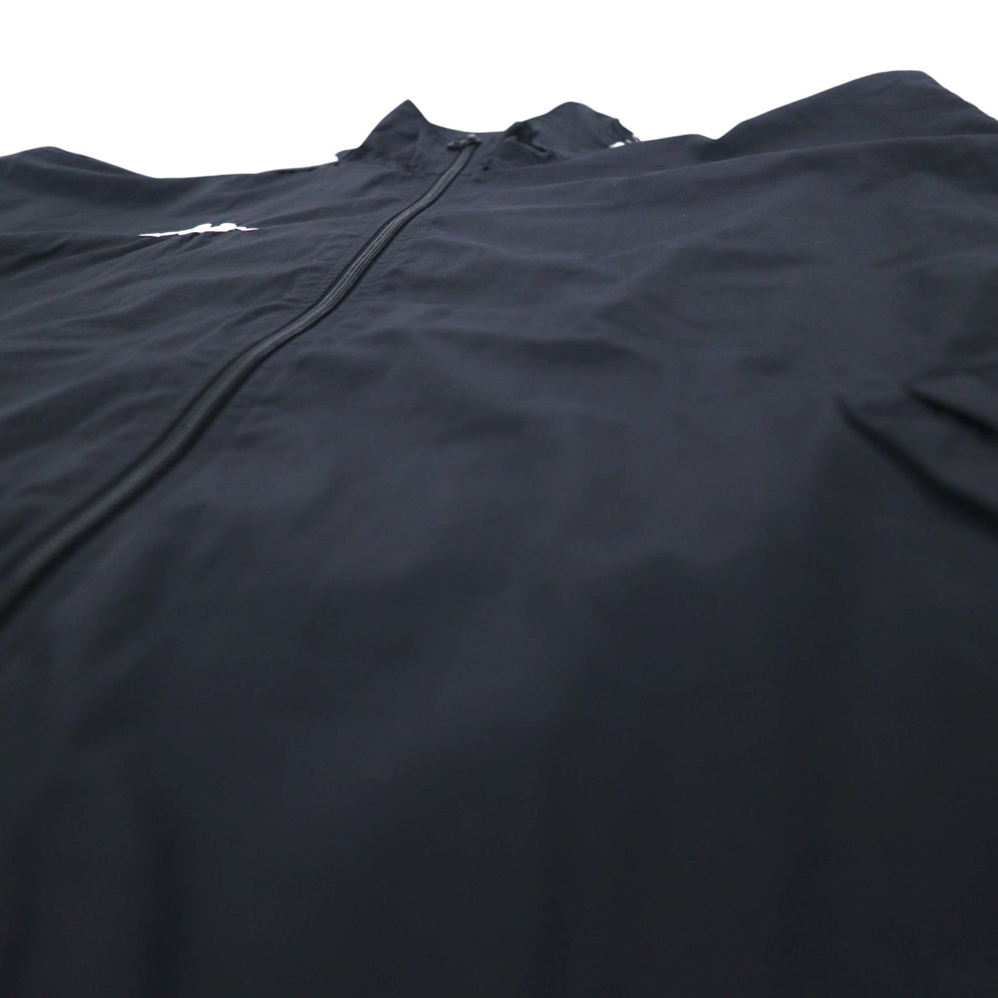 Kappa 90年代 ナイロンジャケット トラックジャケット ジャージ L ブラック ロゴテープ サイドライン