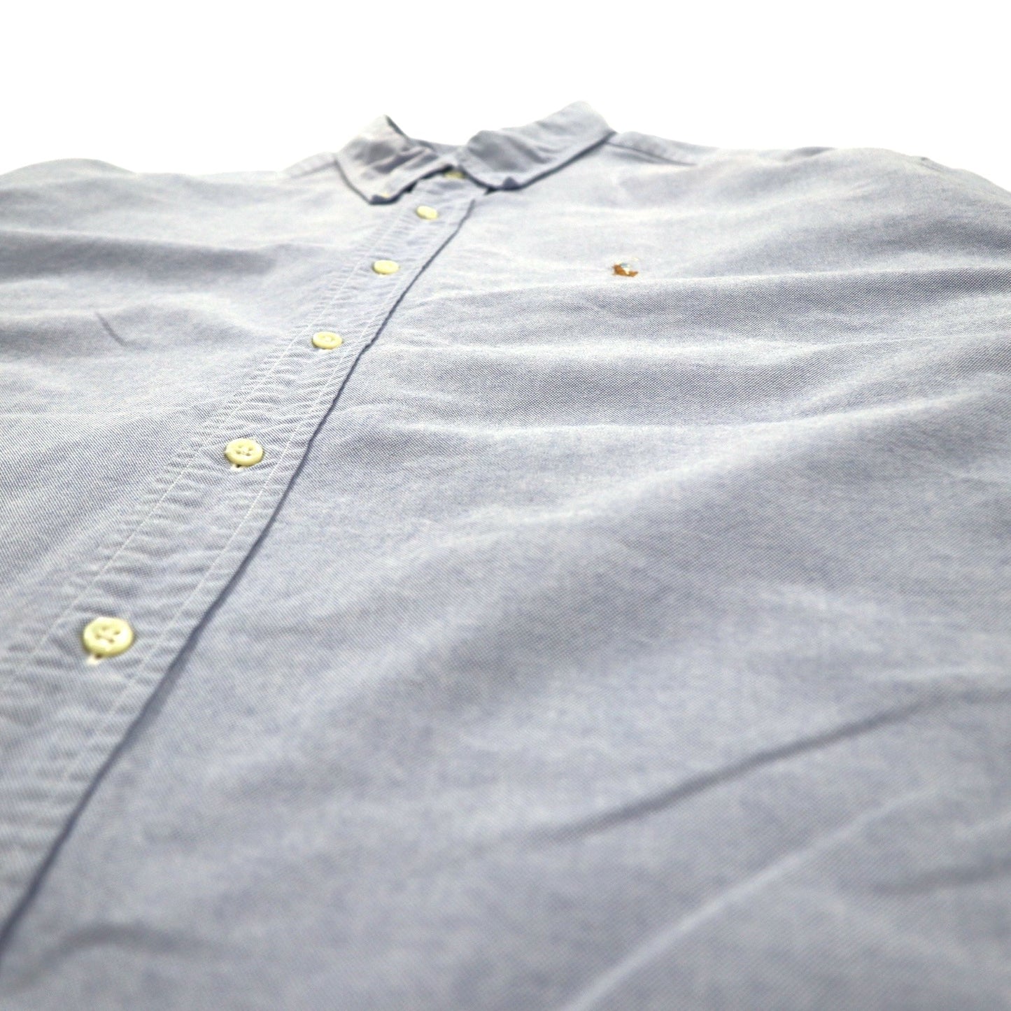 Ralph Lauren 90年代 ビッグサイズ オックスフォード ボタンダウンシャツ XL ブルー コットン BLAKE スモールポニー刺繍