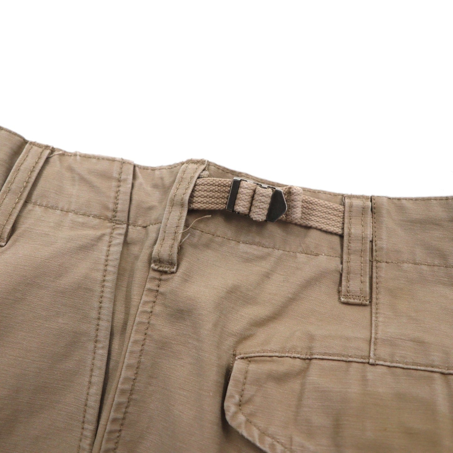 STUSSY カーゴ ショートパンツ ハーフパンツ M ベージュ コットン