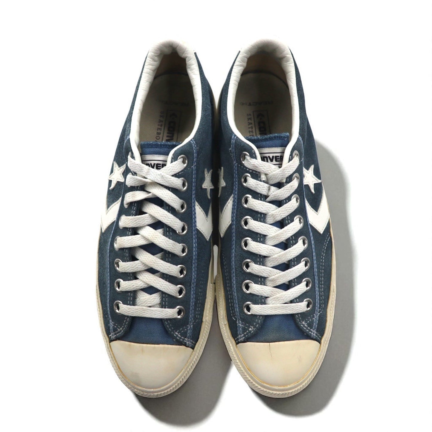 CONVERSE SKATEBORDING ブレークスター BREAKSTAR SK OX スニーカー 28cm ブルー スエード 1CL420