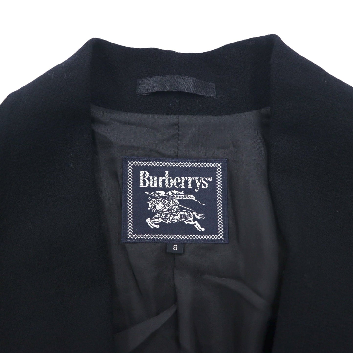Burberrys オールド ダブルブレスト テーラードジャケット ブレザー M ブラック ウール 金ボタン 日本製