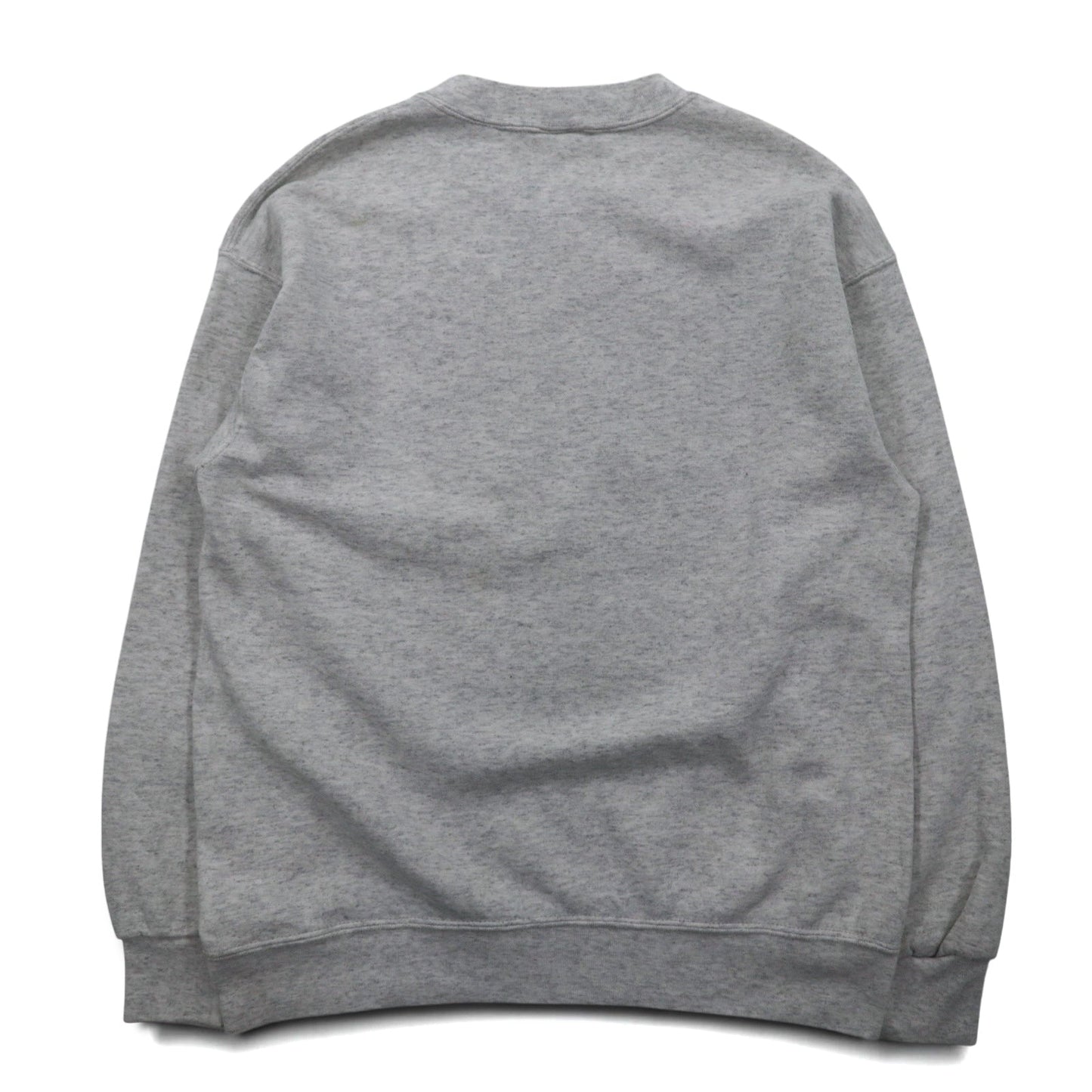 USA製 90年代 NUTMEG MILLS カレッジプリント スウェット M グレー 裏起毛 WEST VIRGINIA