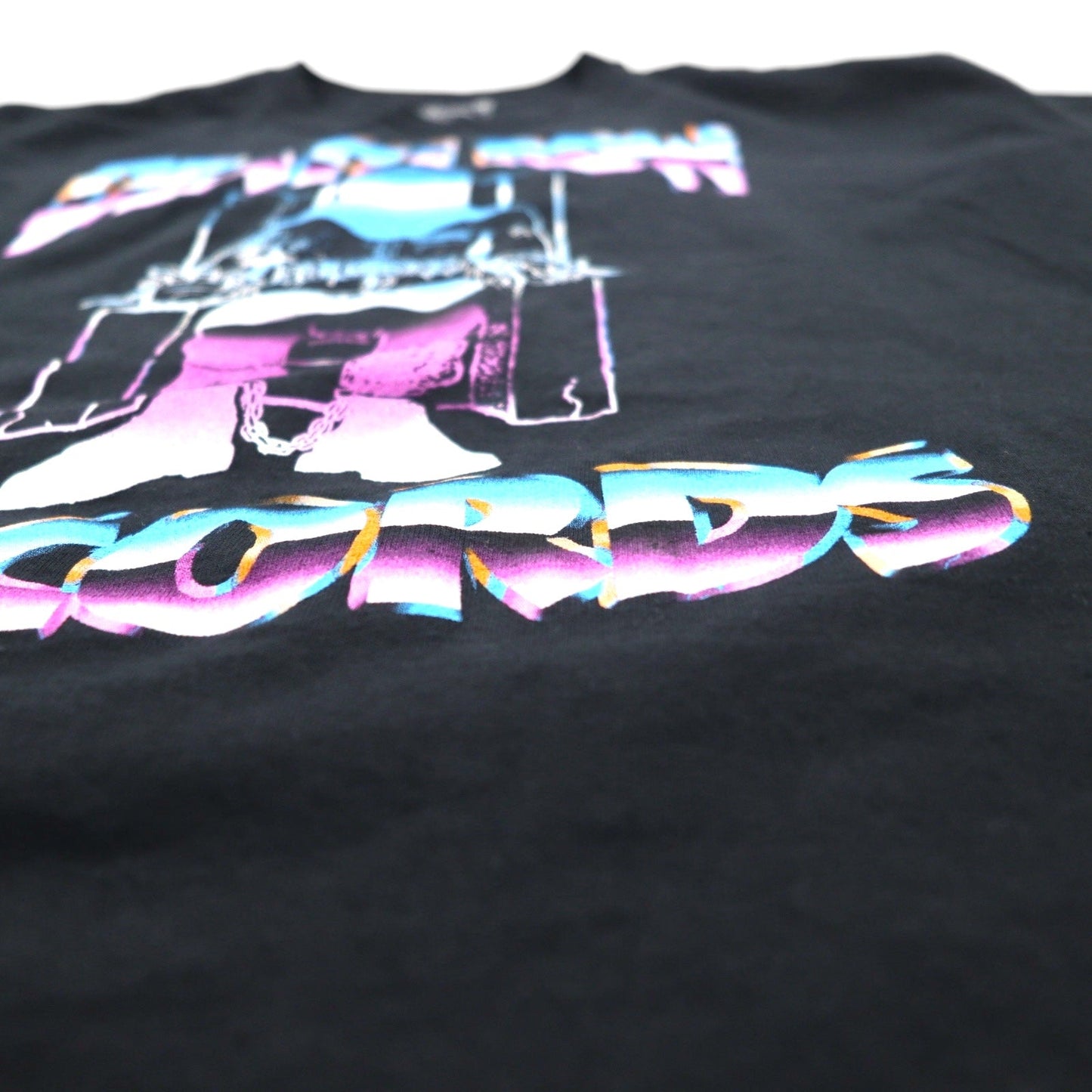 DEATH ROW RECORDS ヒップホップ レーベル Tシャツ L ブラック コットン RIPPLE JUNCTION