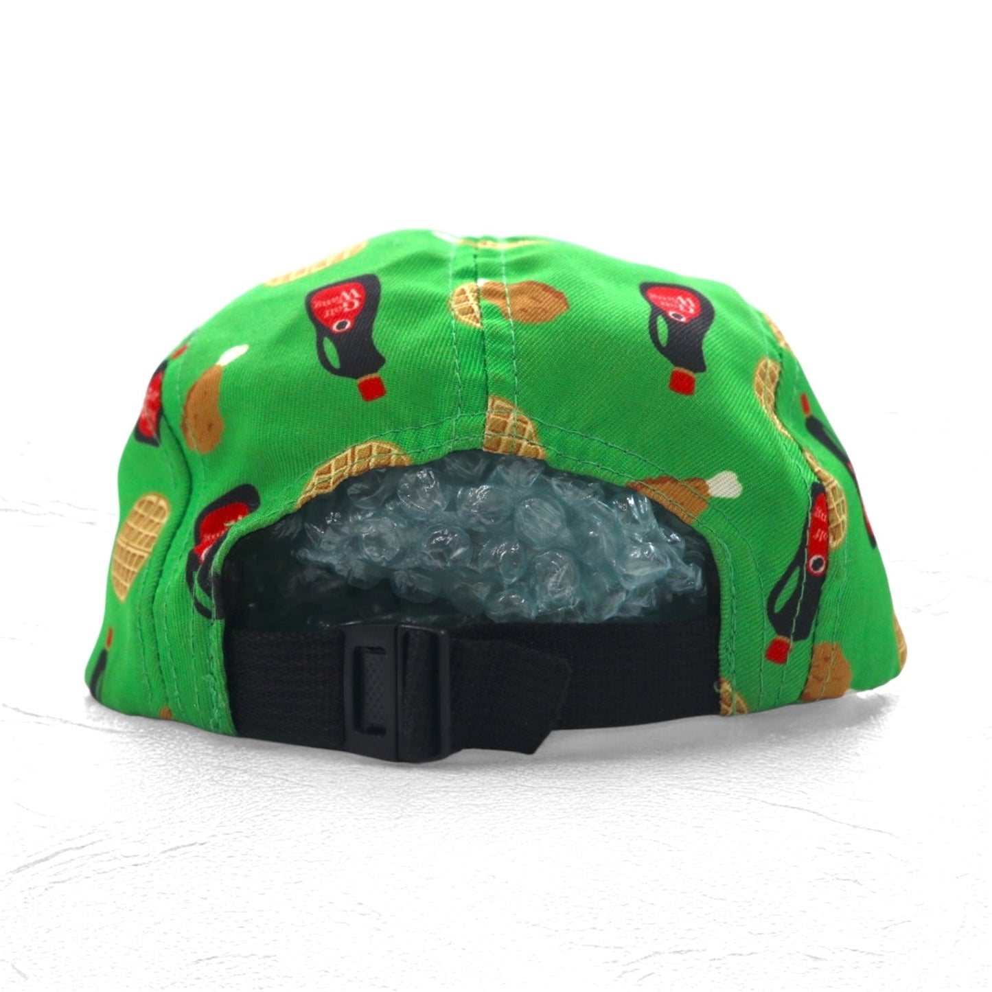 GOLF WANG ジェットキャップ FREE ベルト グリーン 総柄 チキン ワッフル Chicken and Waffle Camp Hat!