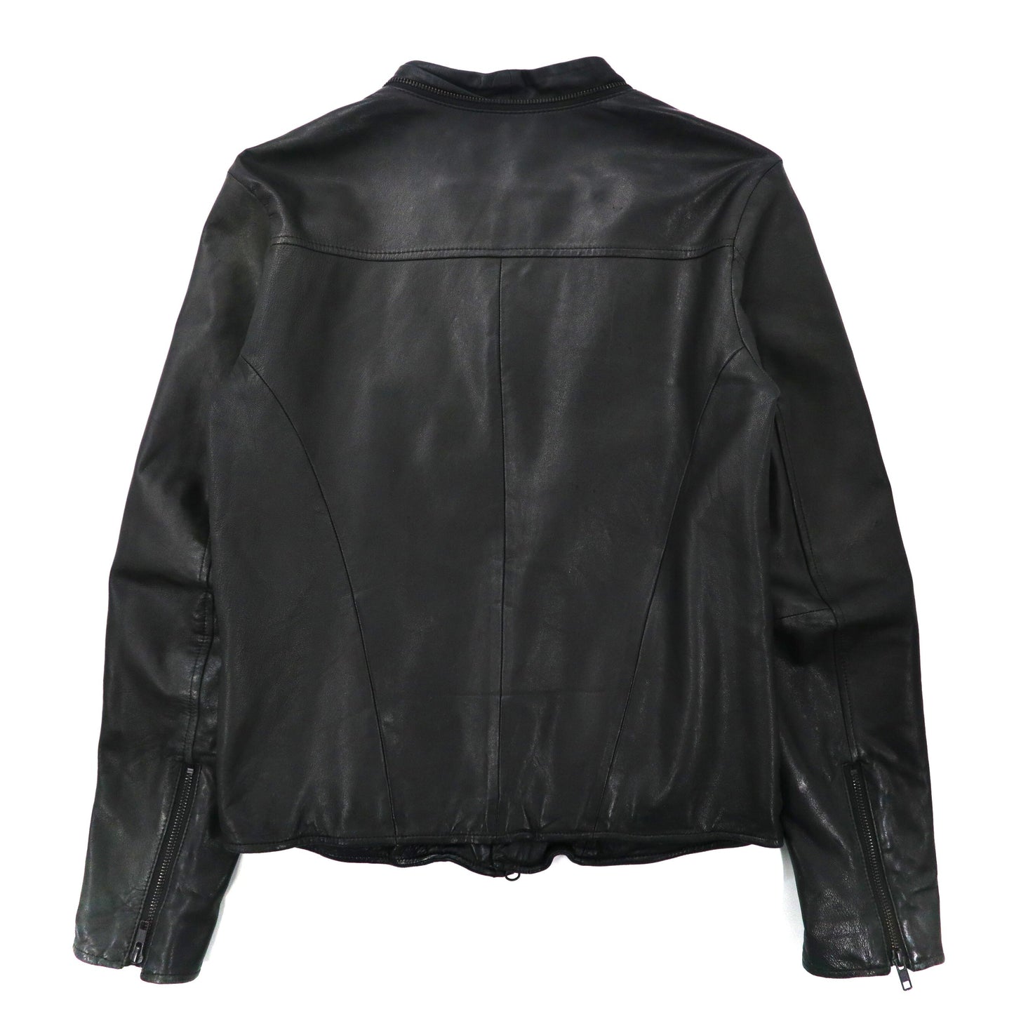 Advantage Cycle × DisUniversity ライダースジャケット S ブラック 羊革 ラムレザー