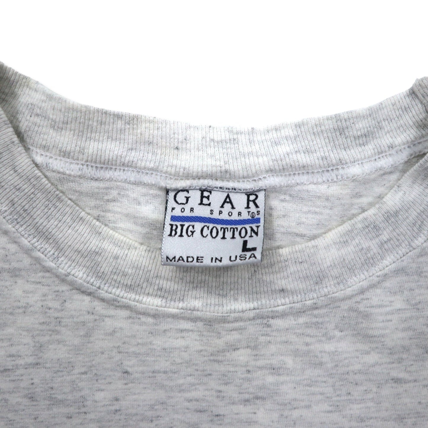 USA製 90年代 GEAR FOR SPORT プリント Tシャツ L グレー コットン PENN STATE BIG TEN