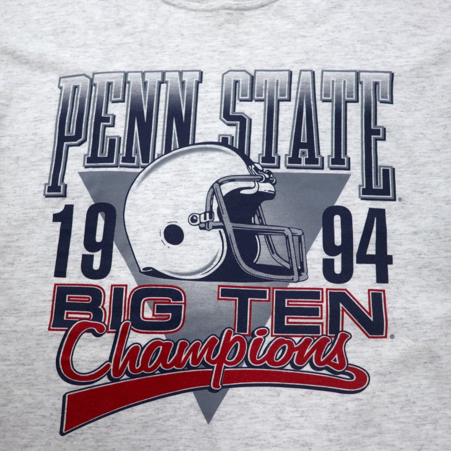 USA製 90年代 GEAR FOR SPORT プリント Tシャツ L グレー コットン PENN STATE BIG TEN