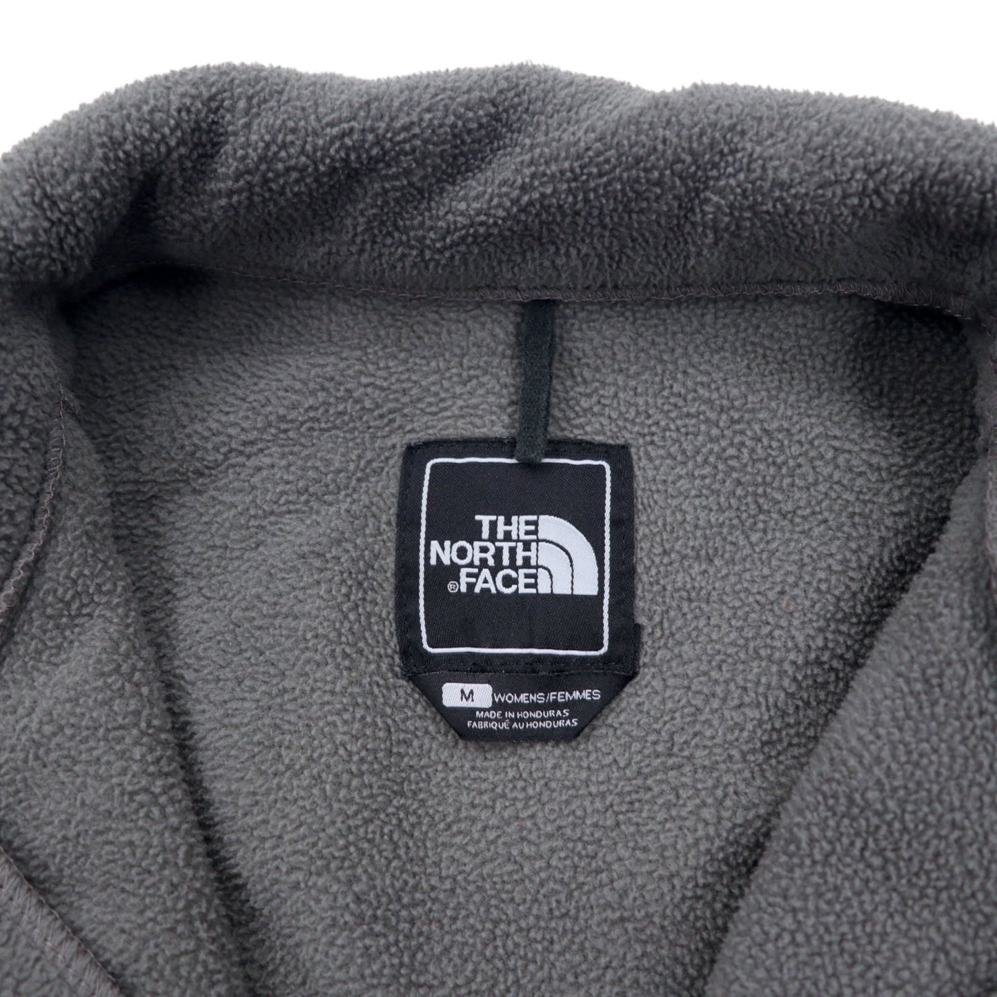 THE NORTH FACE デナリジャケット ナイロン切替フリースジャケット M グレー ポリエステルロゴ刺繍 DENALI JACKET 海外規格