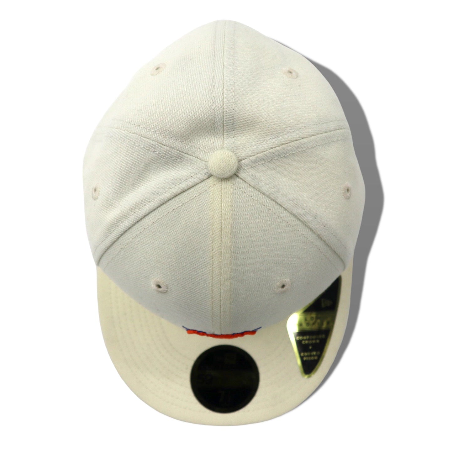 KITH × NEW ERA ベースボールキャップ 59.6cm ホワイト ポリエステル NBA The New York Knicks 59Fifty Low Profile Fitted Hat 未使用品