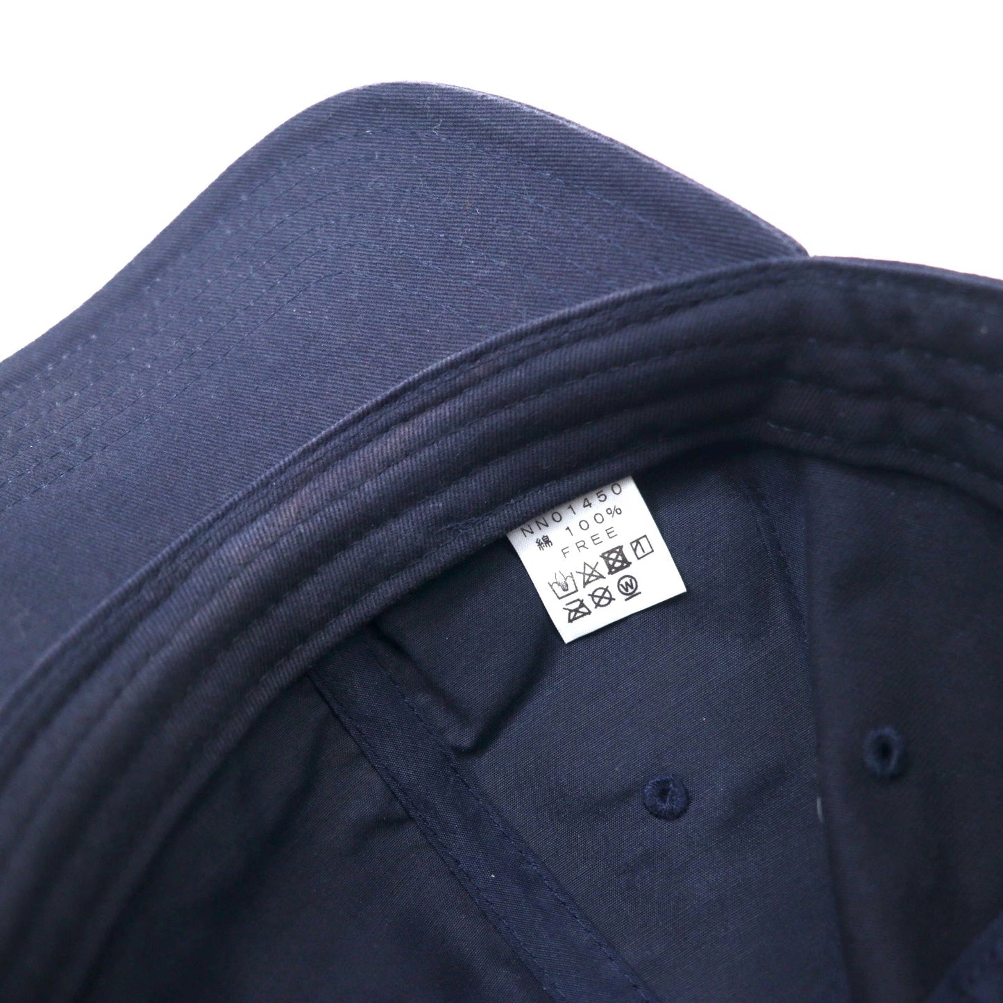 THE NORTH FACE ロゴ刺繍 トレッキング キャップ FREE ネイビー コットン NN01450