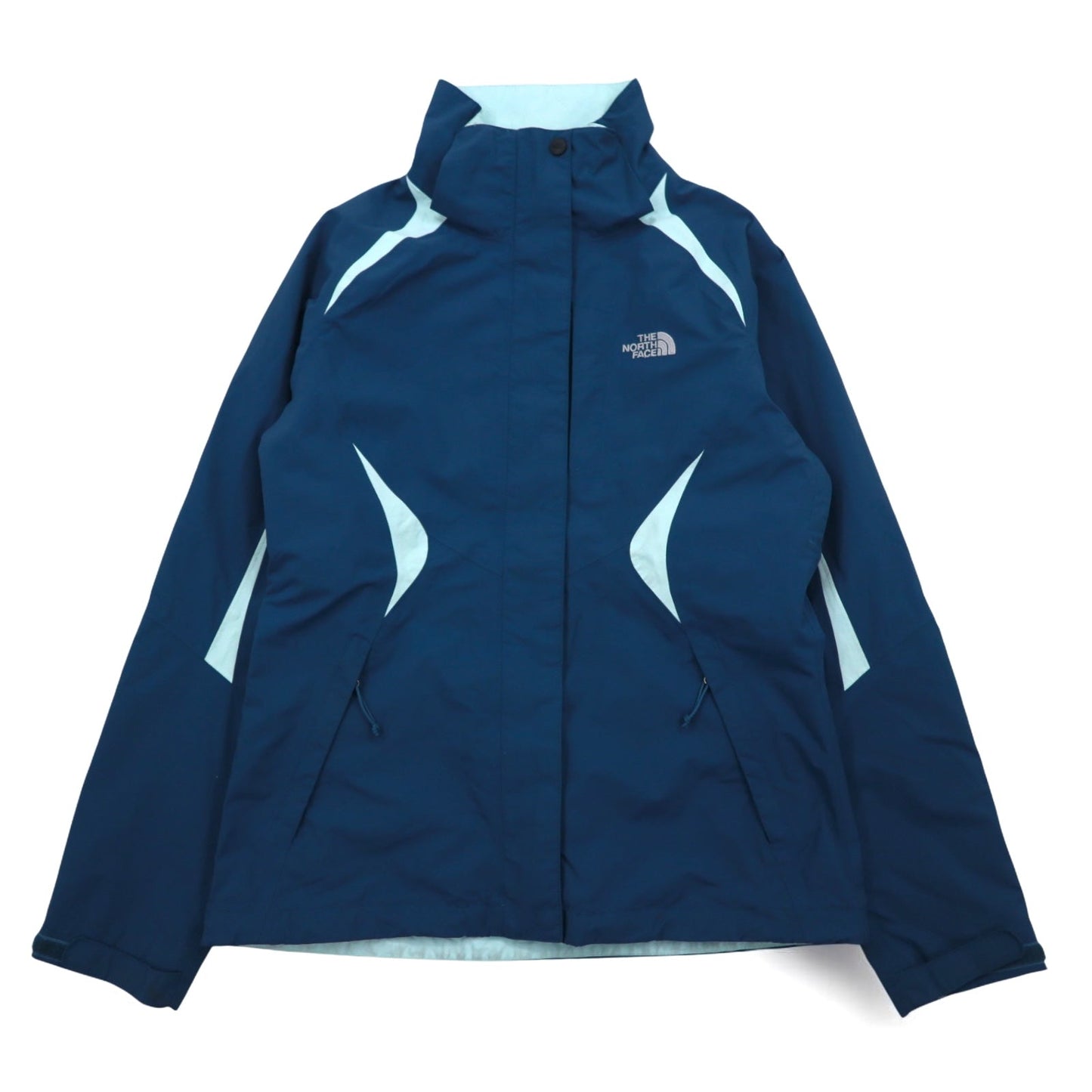 THE NORTH FACE ハイベント HYVENT 防水 マウンテンパーカー S ネイビー ナイロン ジップインジップ搭載 US規格 A6FB