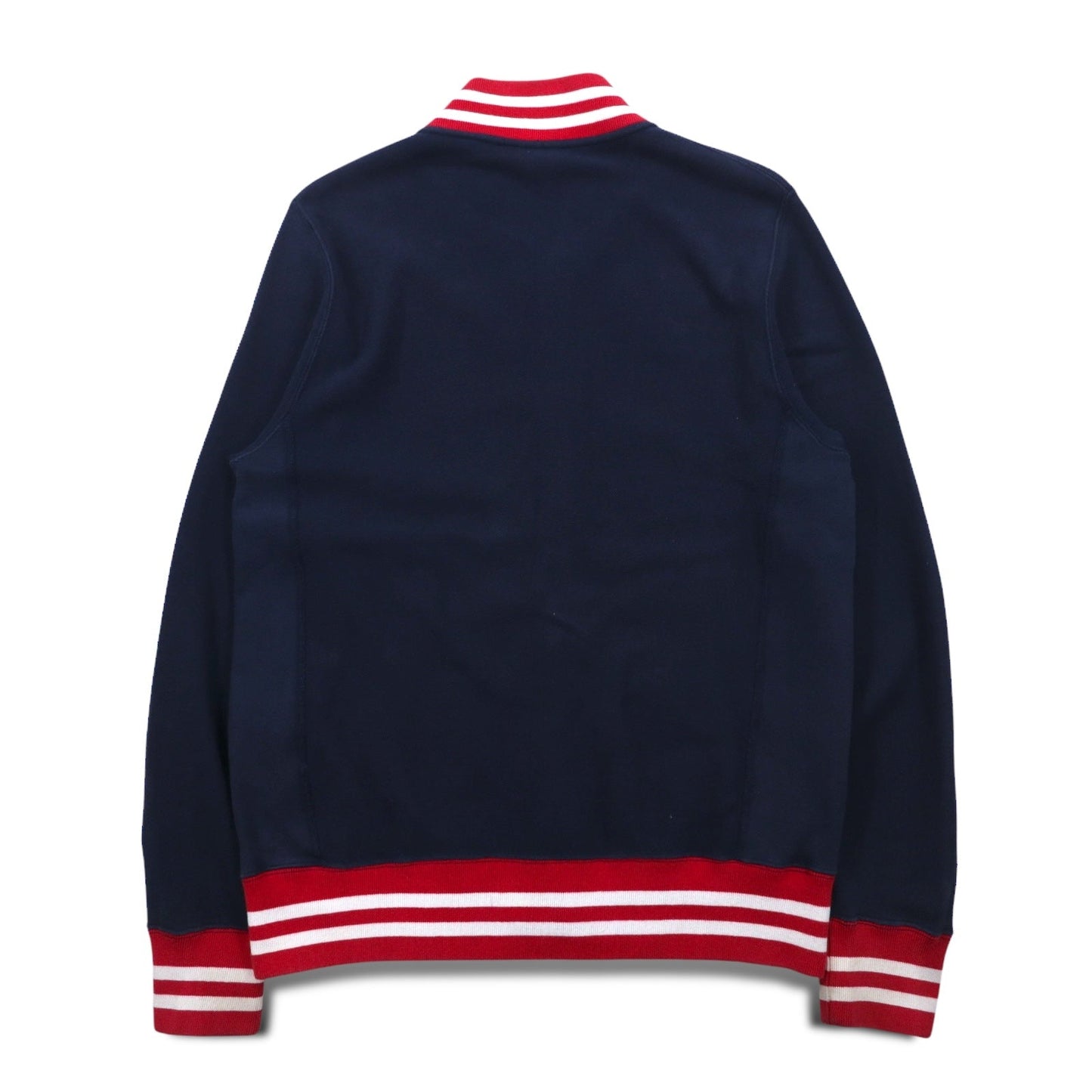Champion リバースウィーブ REVERSE WEAVE リブライン スナップカーディガン スウェット ブルゾン L ネイビー コットン