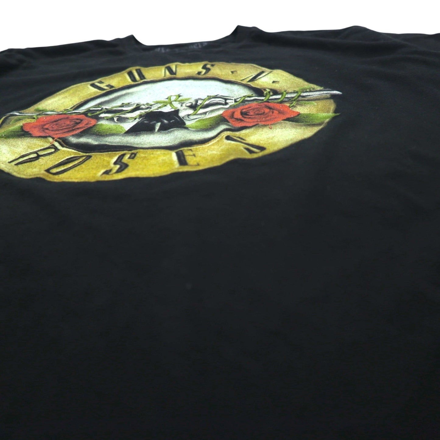 GUNS N' ROSES ガンズアンドローゼス バンド Tシャツ L ブラック コットン メキシコ製