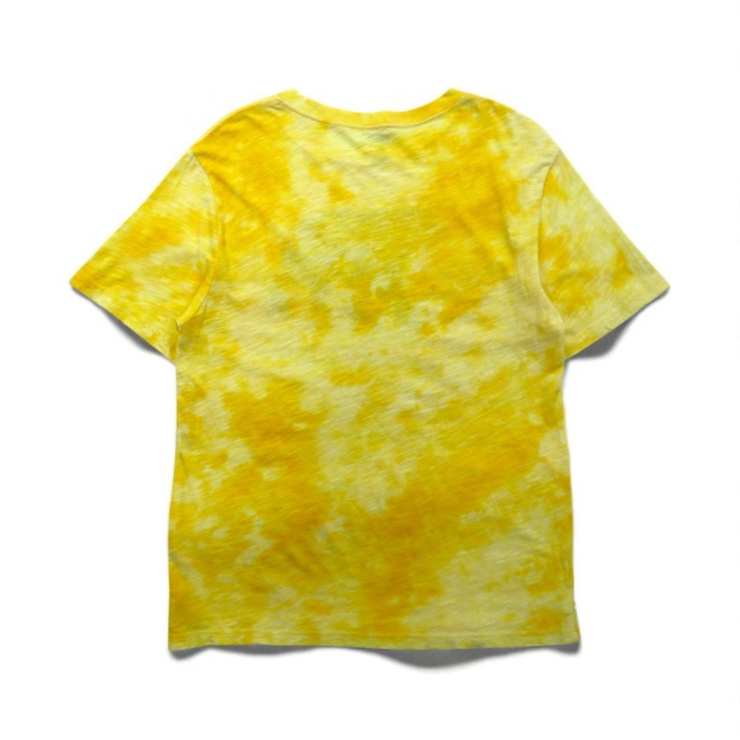 POLO RALPH LAUREN タイダイ ロゴプリントTシャツ XL イエロー コットン