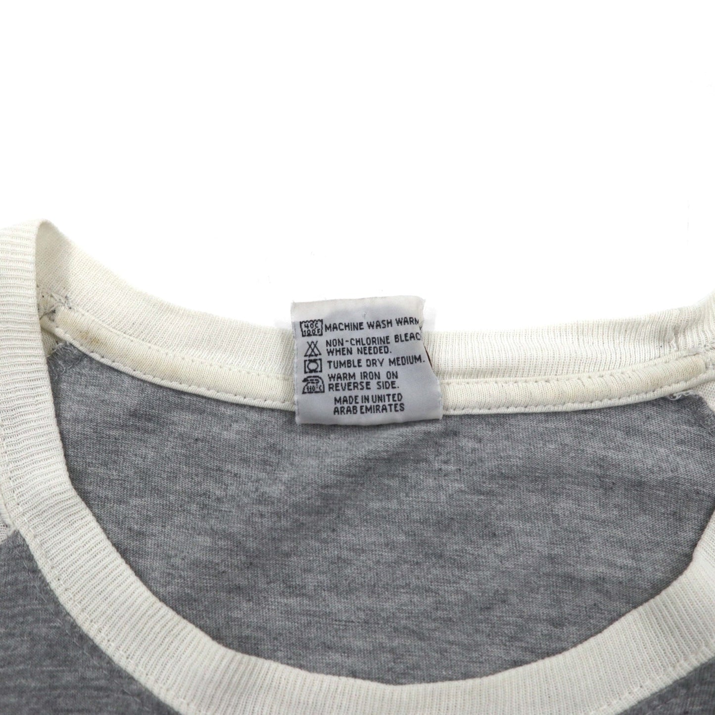 Hard Rock CAFE ラグラン Tシャツ XL グレー コットン AMSTERDAM