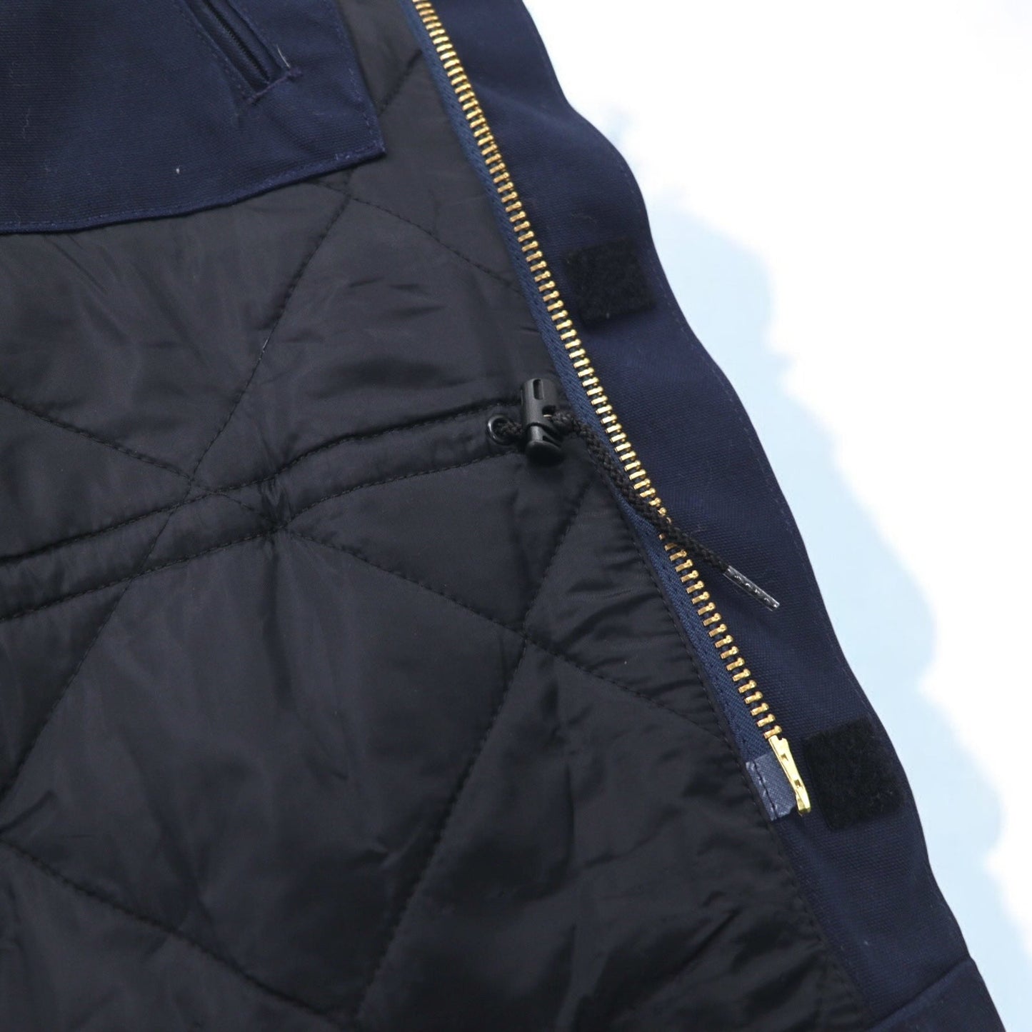 Carhartt ダック トラディショナル コート 2XL ネイビー 中綿 キルティングライナー 襟コーデュロイ C003-DNY 未使用品