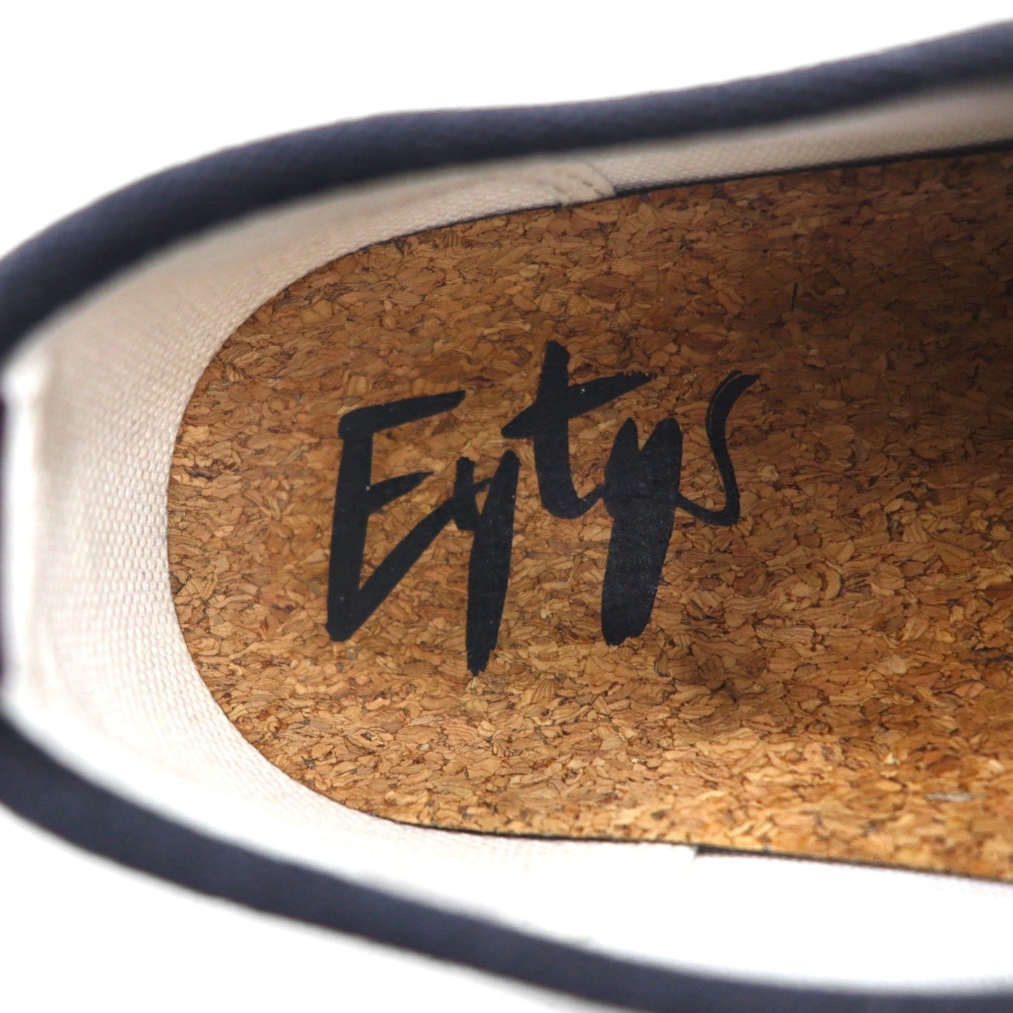 EYTYS マザー Mother CANVAS 厚底 スニーカー 26.5cm ブラック キャンバス