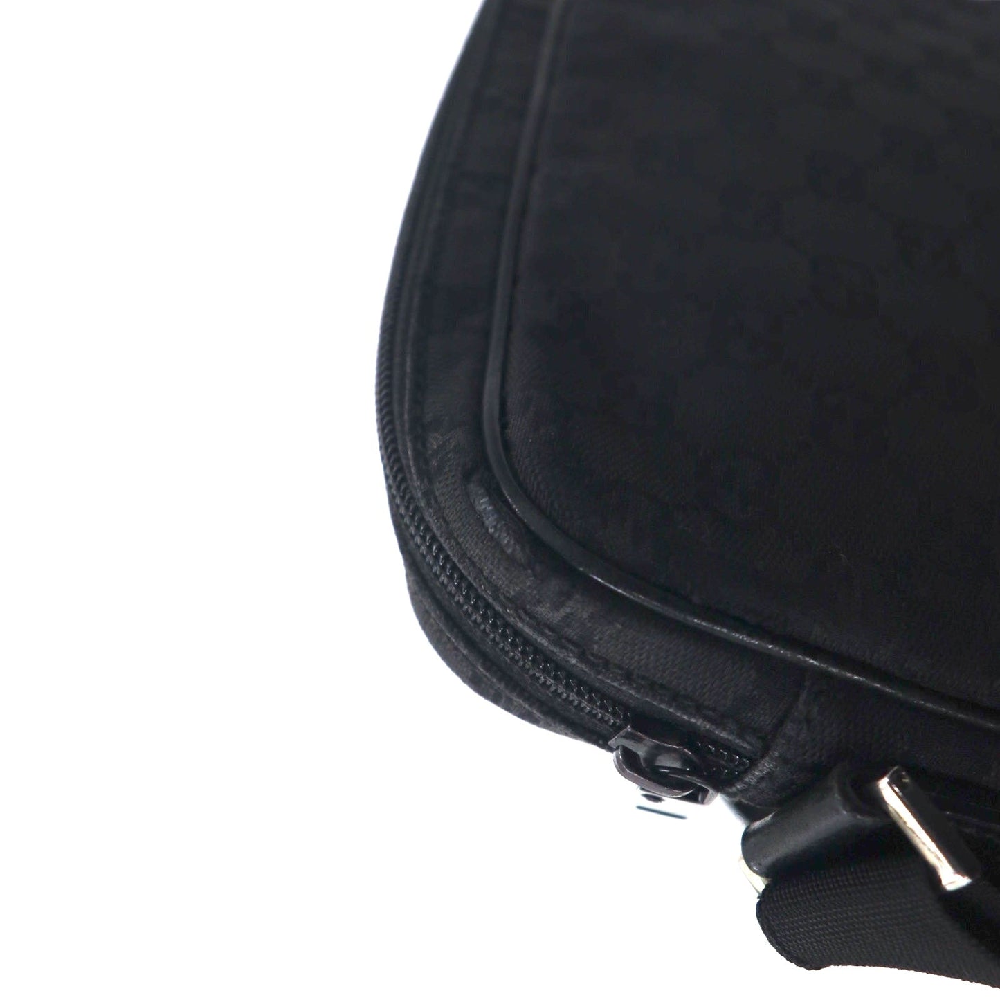 GUCCI イタリア製 GGキャンバス ショルダーバッグ ブラック 92551 002122