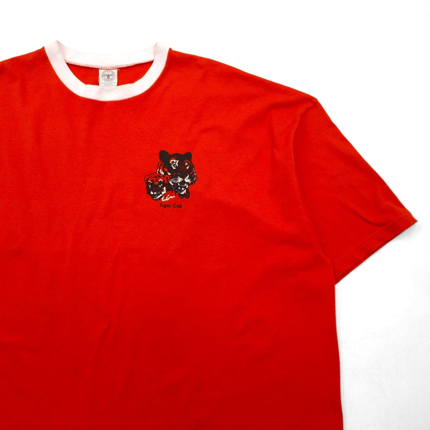 BOY SCOUTS OF AMERICA 90年代 USA製 TIGER CUB Tシャツ 3XL オレンジ コットン