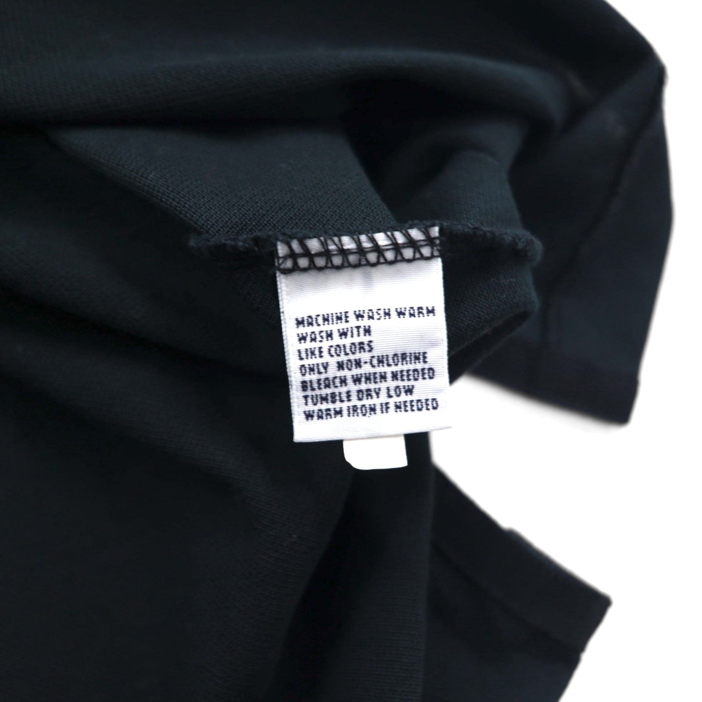 Polo by Ralph Lauren 90年代 ポロシャツ M ブラック コットン 鹿の子 スモールポニー刺繍 ペルー製