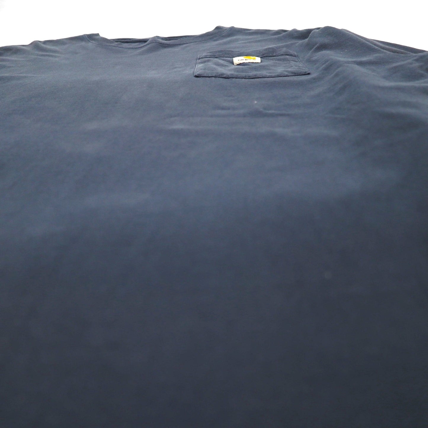 carhartt ロングスリーブ Tシャツ ロンTL ネイビーポケット付き ホンジュラス製