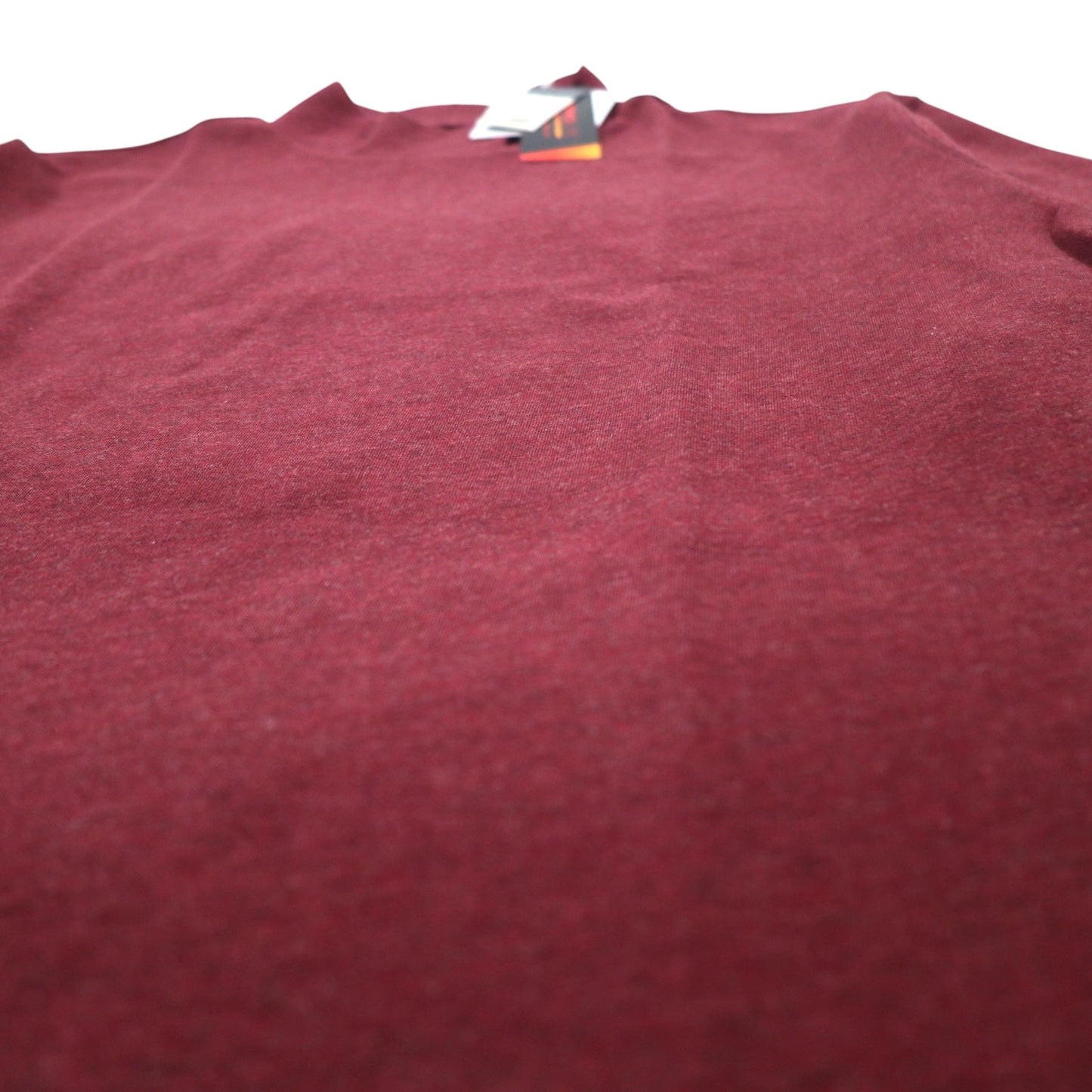 Eddie Bauer サーモライト THERMOLITE ハイネック ロングスリーブ Tシャツ ロンT L ボルドー ポリエステル 未使用品