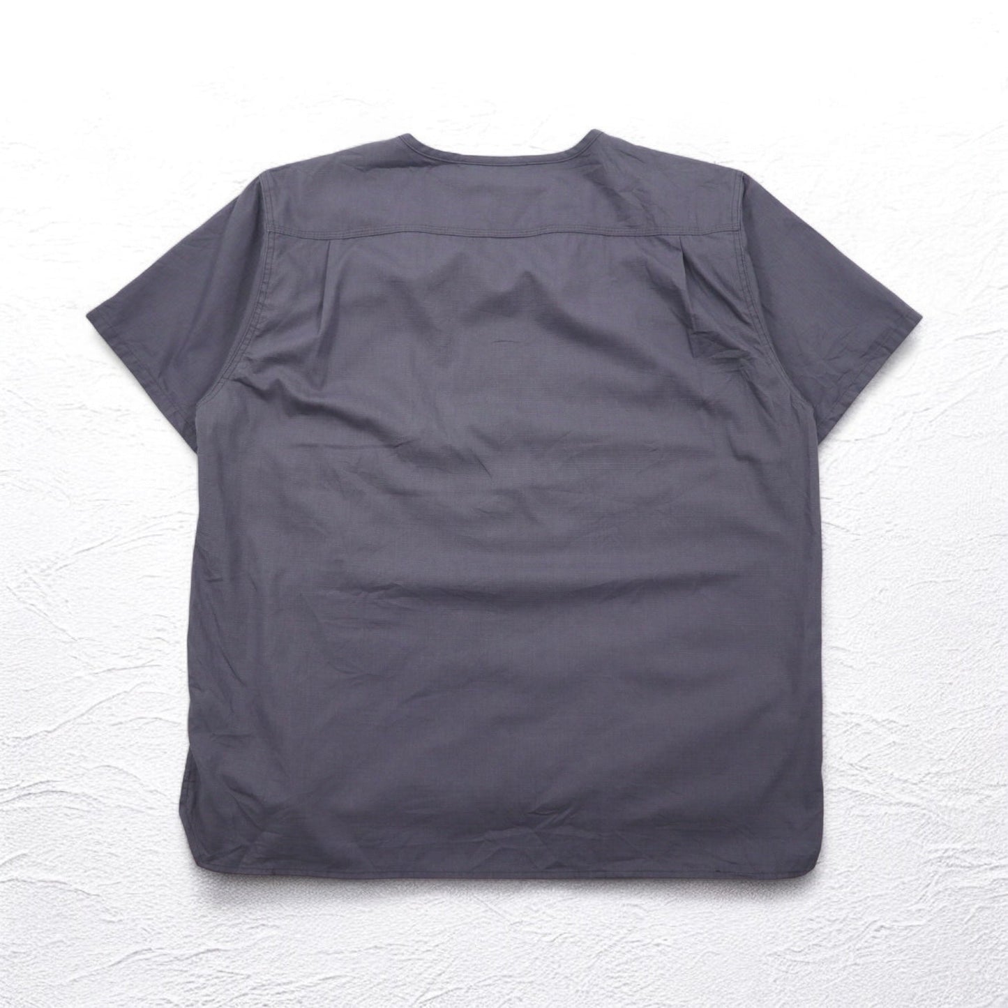 carhartt リップストップ プルオーバー メディカルシャツ ドクターシャツ L グレー 胸ポケット C15108