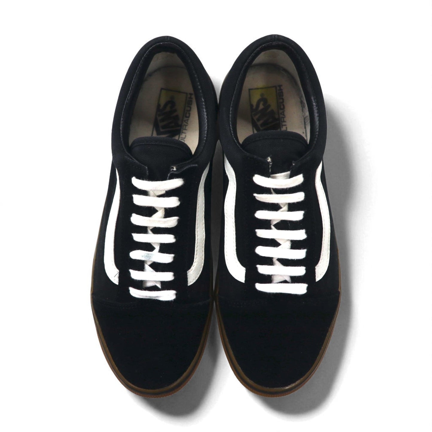 VANS オールドスクール OLD SKOOL DX スエード スニーカー 26.5cm ブラック キャンバス ガムソール V36CL+ 556436-0014