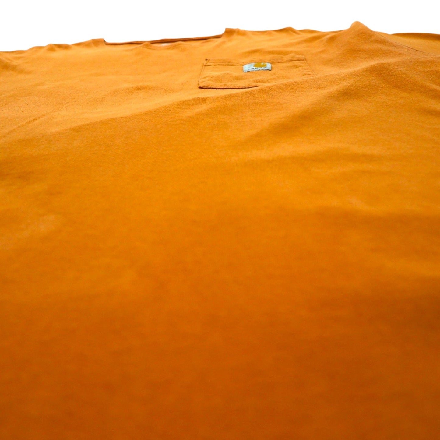 carhartt ポケット Tシャツ ポケT XL オレンジ コットン ホンジュラス戦