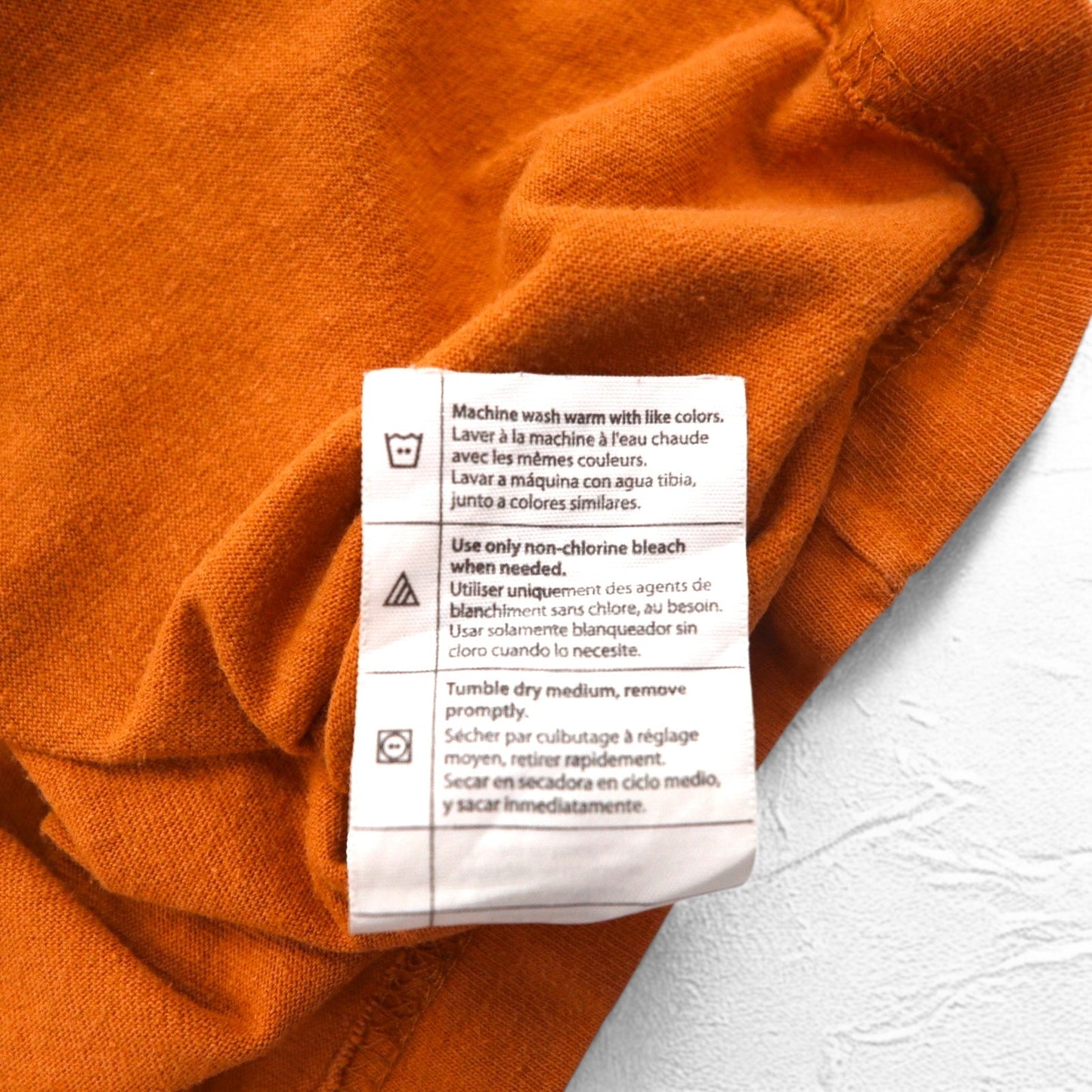 carhartt ポケット Tシャツ ポケT XL オレンジ コットン ホンジュラス戦