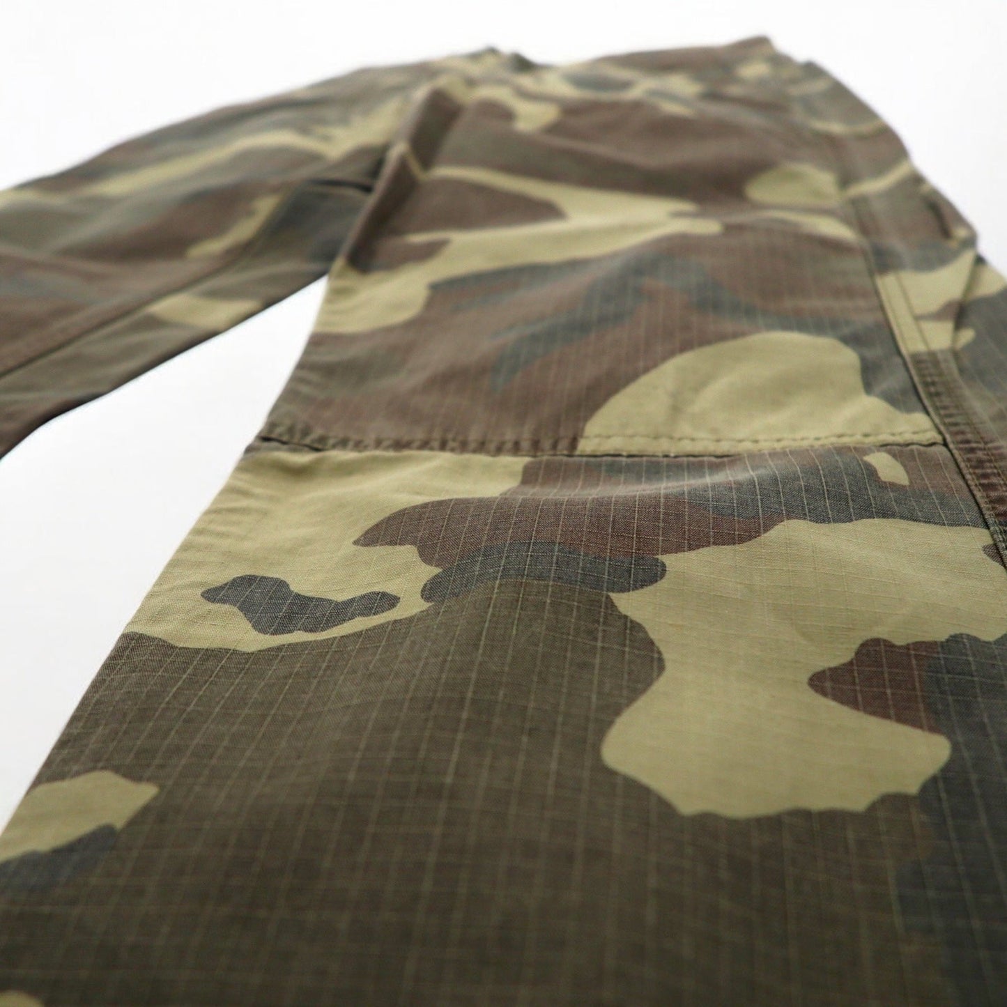 THE NORTH FACE リップストップ ベイカーパンツ XS カーキ カモフラ BEAMEX RIP PANT NT57607