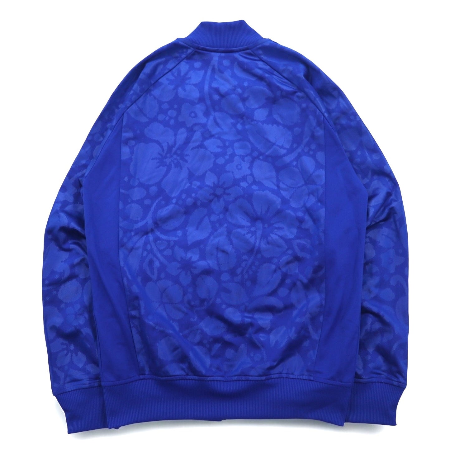 adidas originals ATP型 ハワイ スーパースター トラックジャケット ジャージ S ブルー 総柄 ハイビスカス トレフォイルロゴ 3ストライプ Z47787