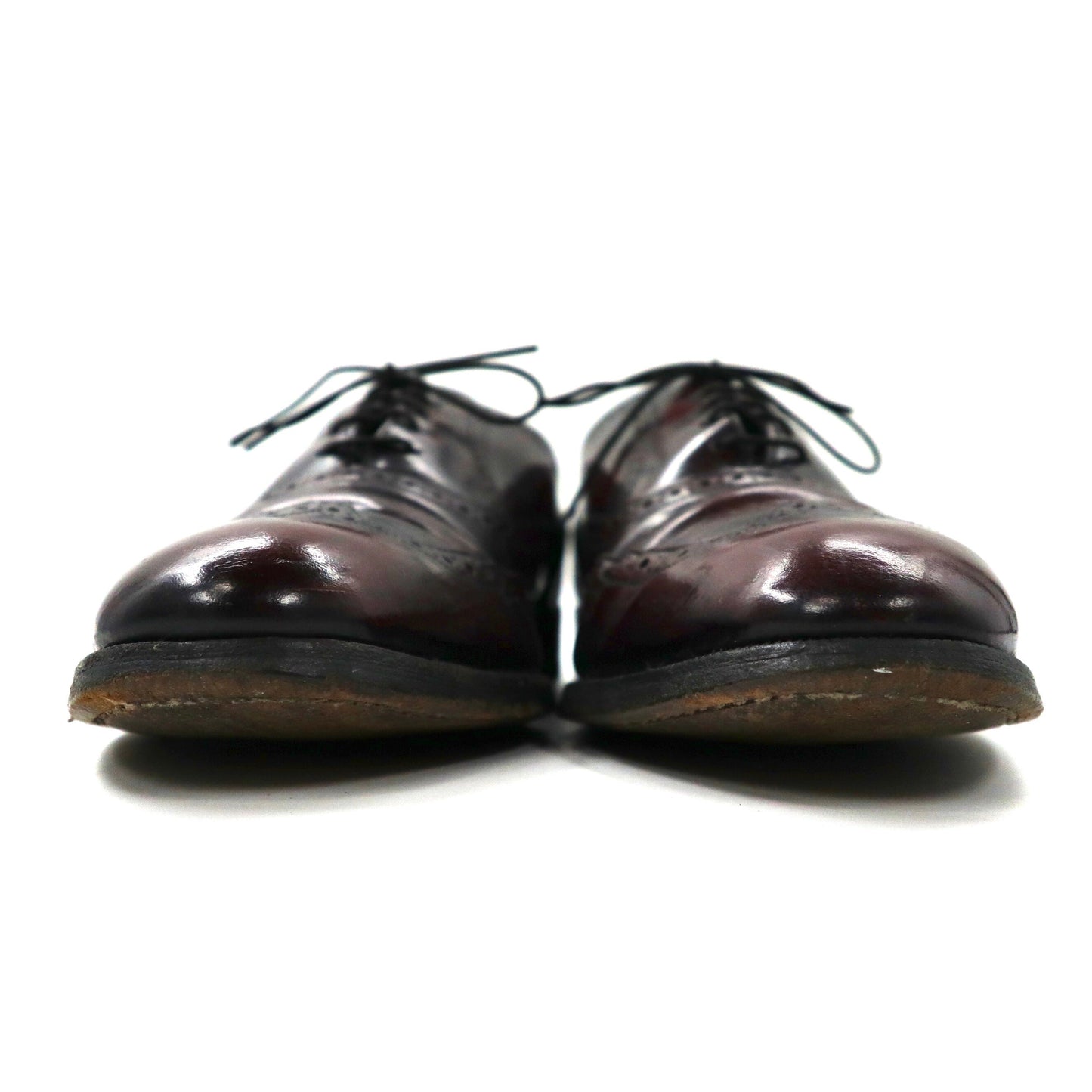 FLORSHEIM ウィングチップシューズ 28cm ボルドー レザー