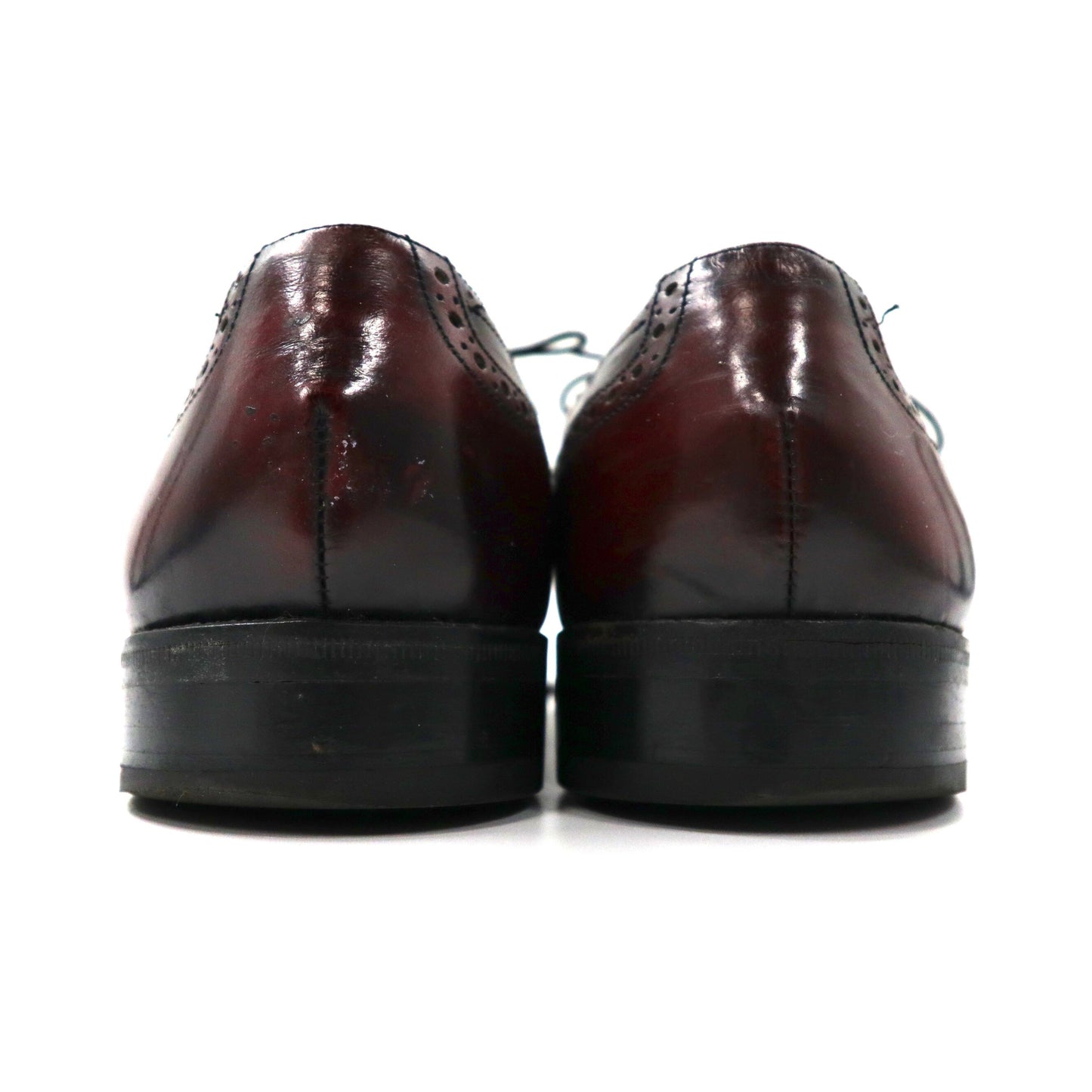 FLORSHEIM ウィングチップシューズ 28cm ボルドー レザー