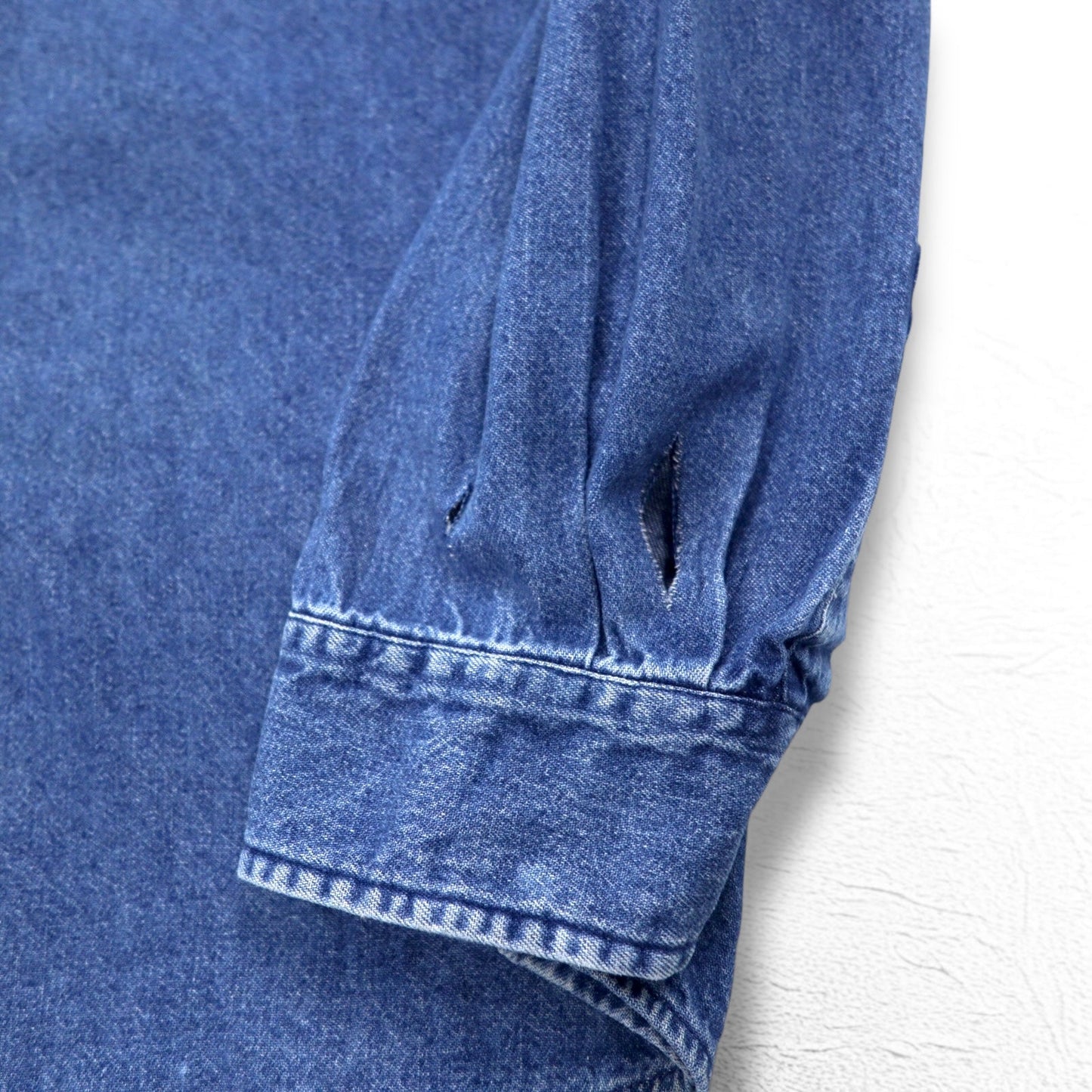 DOCKERS ( Levi's ) 90年代 デニム ボタンダウンシャツ XL インディゴ ブルー Khakiware BASIC DENIM