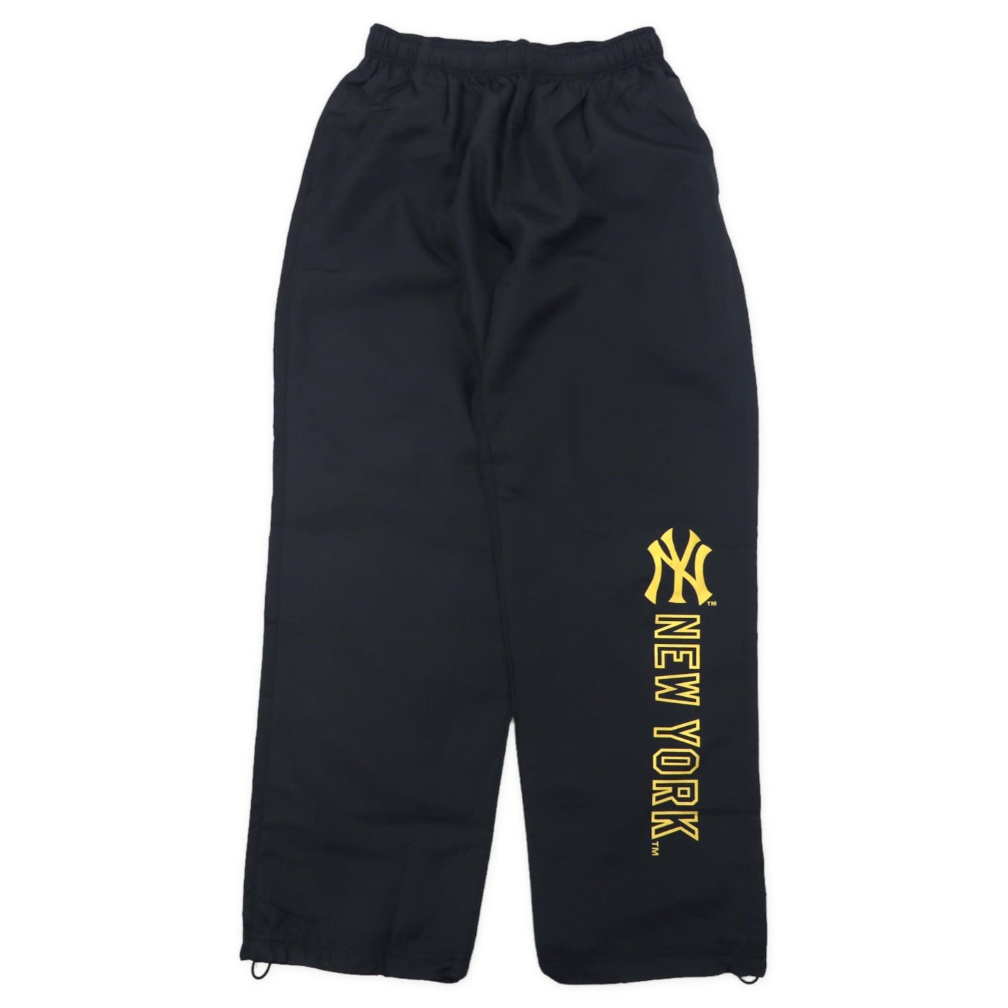 MAJOR LEAGUE BASEBALL MLB ニューヨーク ヤンキース トラックジャケット セットアップ ジャージ L ブラック ポリエステル New York Yankees ロゴプリント 袖ロゴ RELAXING WEAR 未使用品