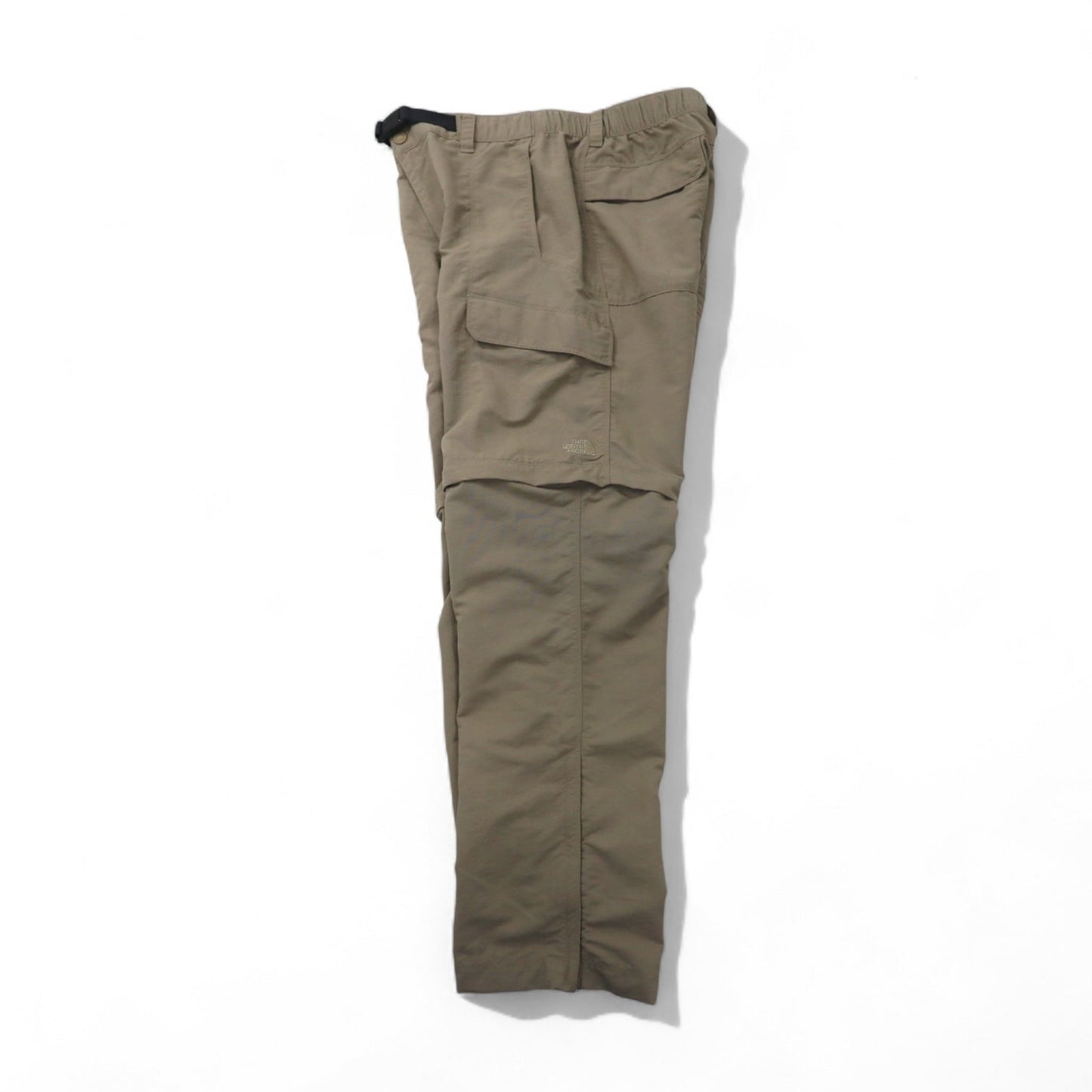 THE NORTH FACE アウトドア 2WAY コンバーチブル カーゴパンツ ショートパンツ M ベージュ ナイロン US規格 AJFB